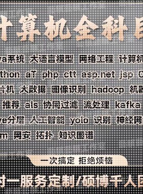 计算机程序设计java项目大数据php代码软件python安卓定做vue安卓
