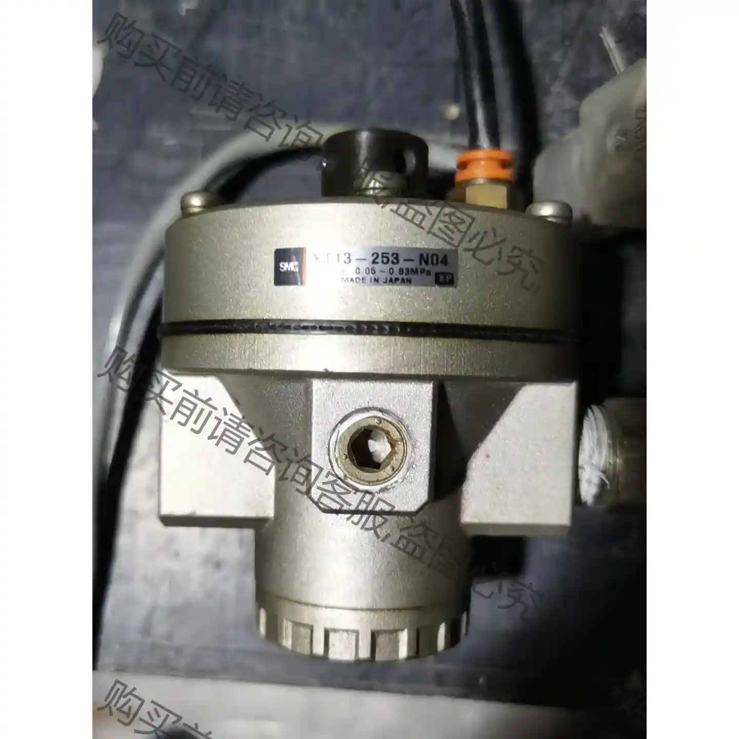 SM气动回路逻辑元件/双压阀XT13-253-N04，拆机 议价再拍 拆机件