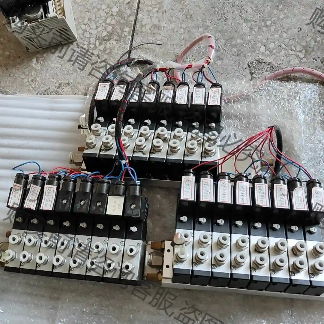 JELPC佳尔灵电磁阀4DV210-08气动电磁控制阀DC2 议价再拍 拆机件