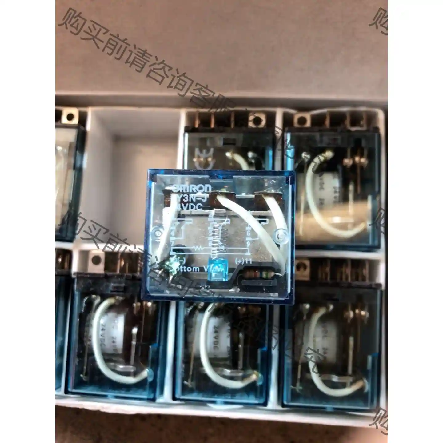 欧姆long继电器LY3N-J24VDC 议价再拍 拆机件
