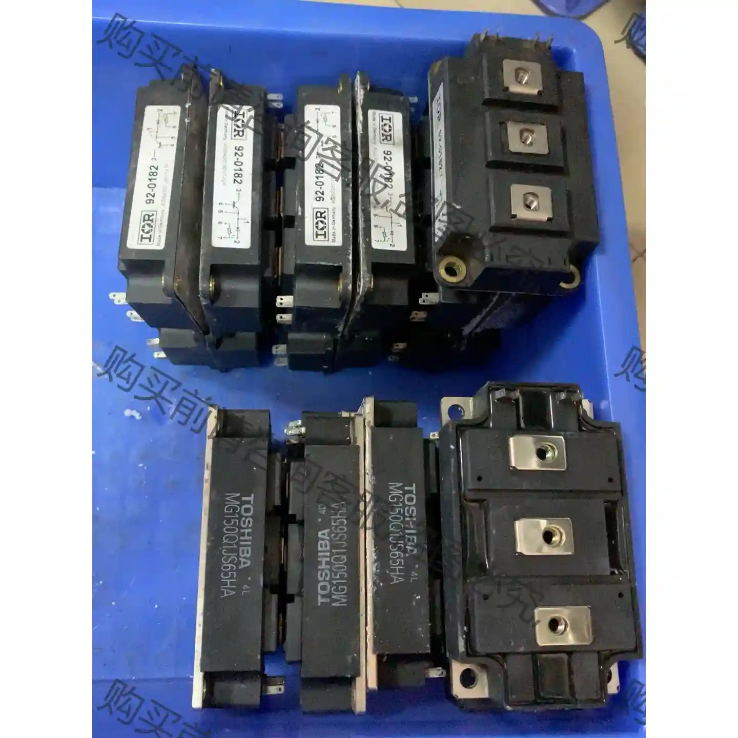 MG150Q1JS65HA IR 92-0182 MG75J 议价再拍 拆机件