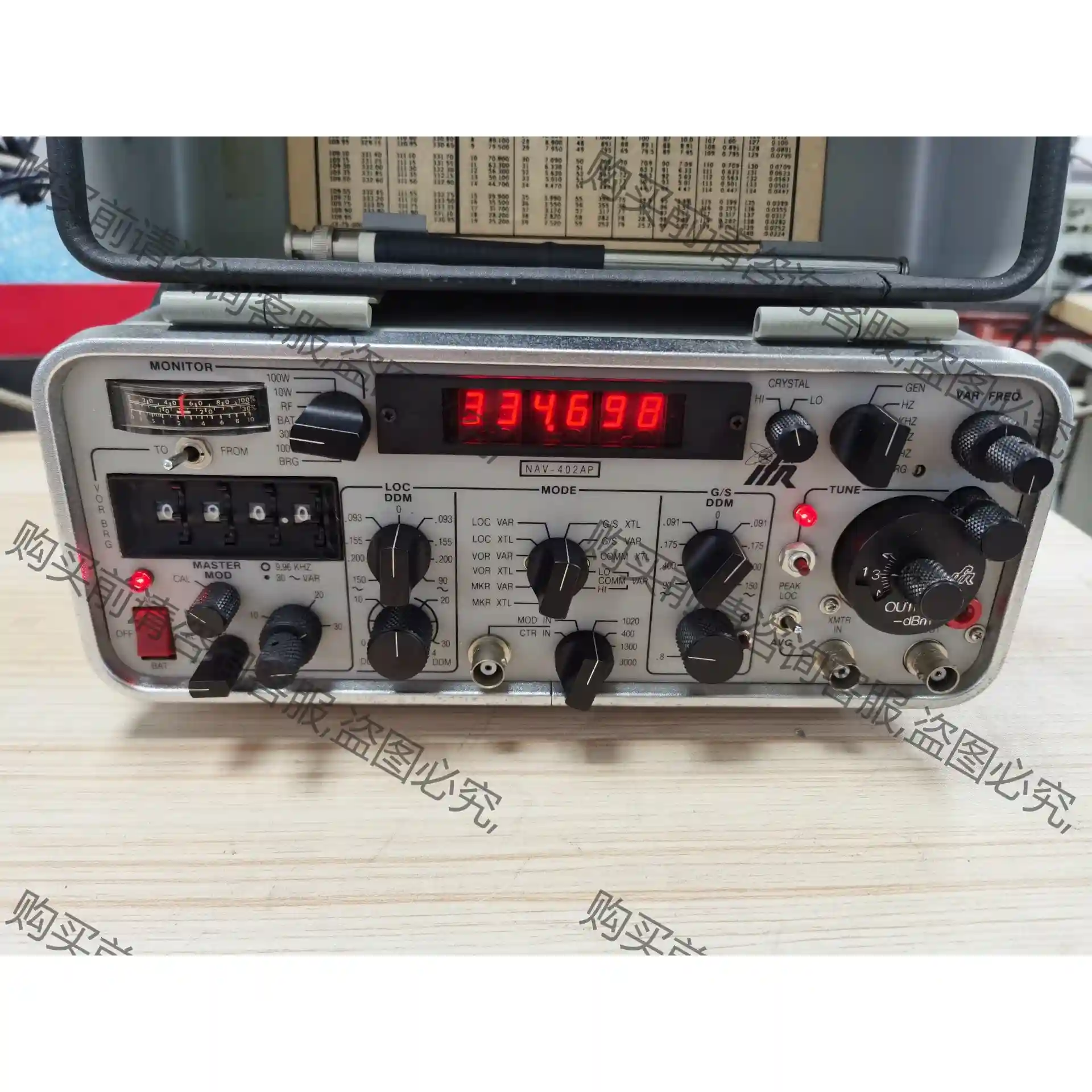 原装IFR NAV-402AP 分析仪 成色如图 议价 拍前 议价再拍 拆机件