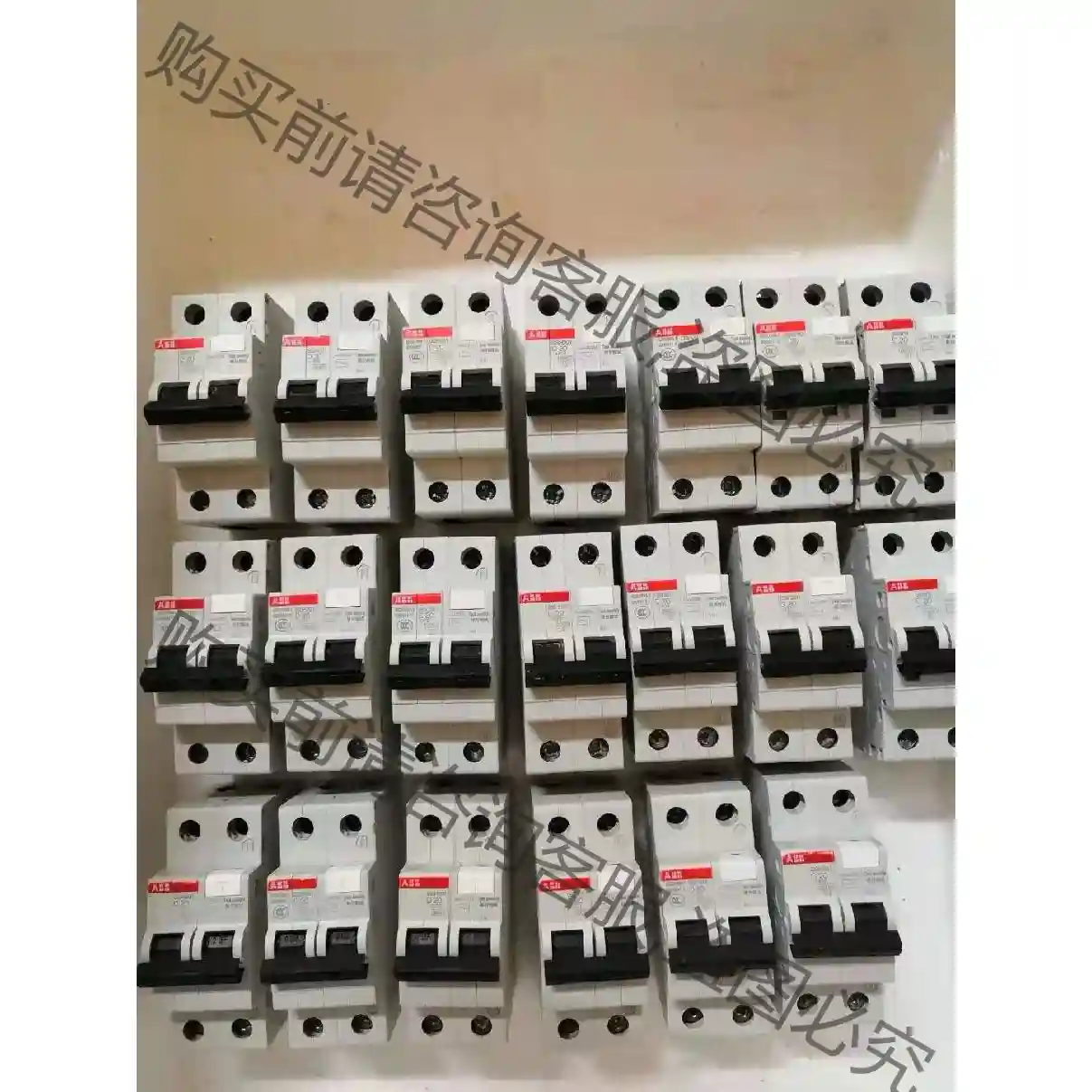 AB 漏电保护器 2P位漏电保护开关10A～63A，10A 议价再拍 拆机件