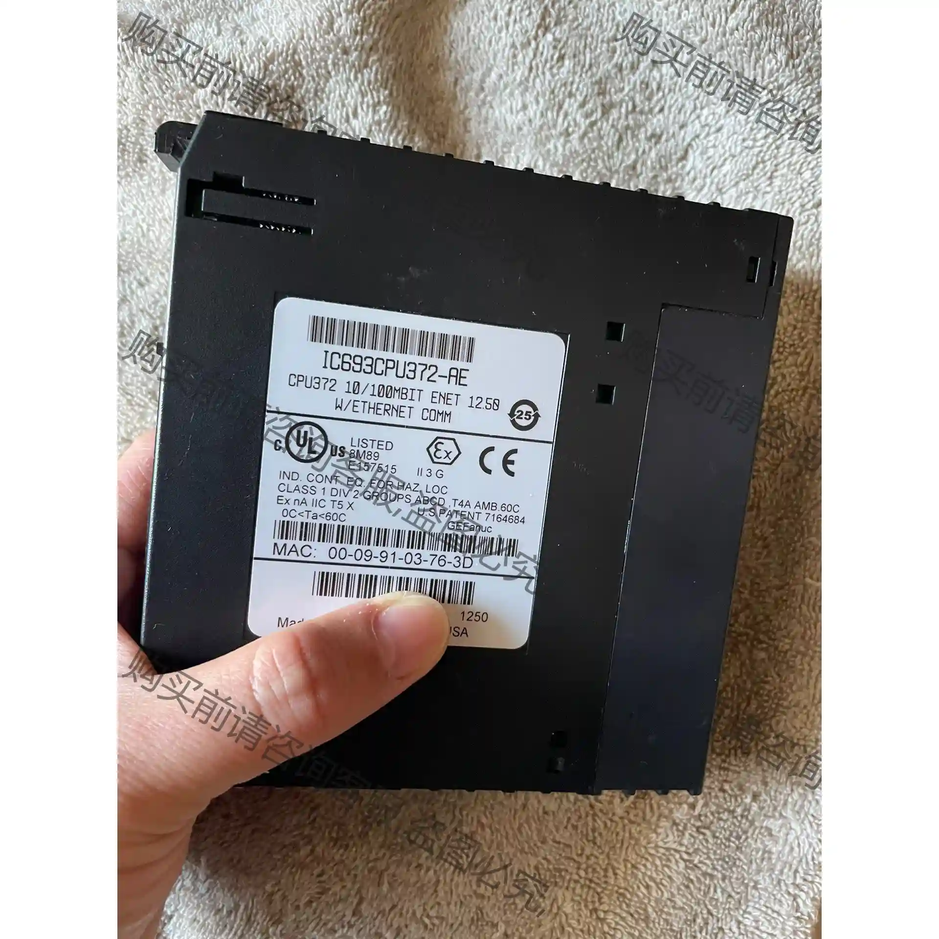 IC693CPU372,IC693CPU372-AE，IC6 议价再拍 拆机件