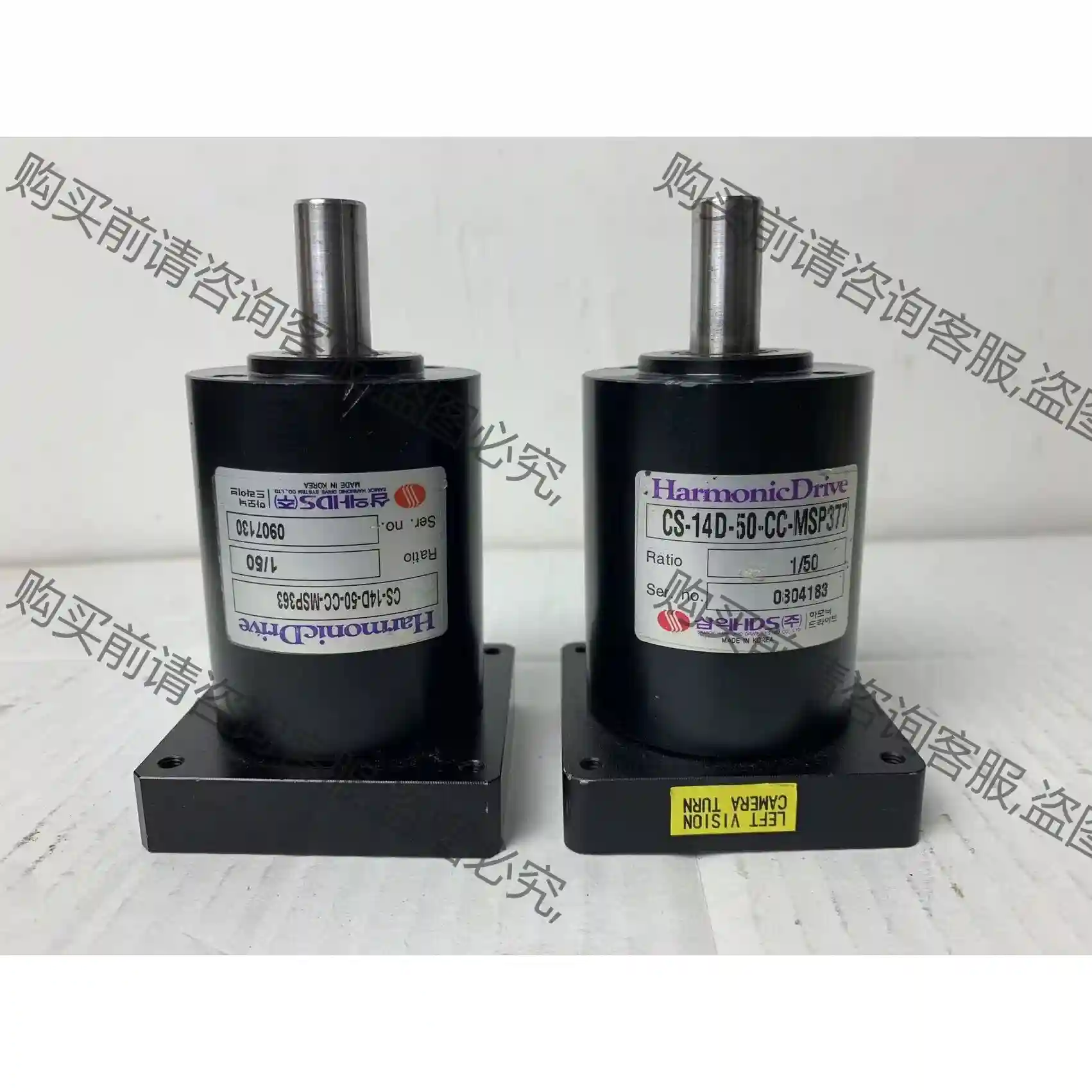 日本 减速器 CS-14D-50-CC-Msp363 哈默纳 议价再拍 拆机件