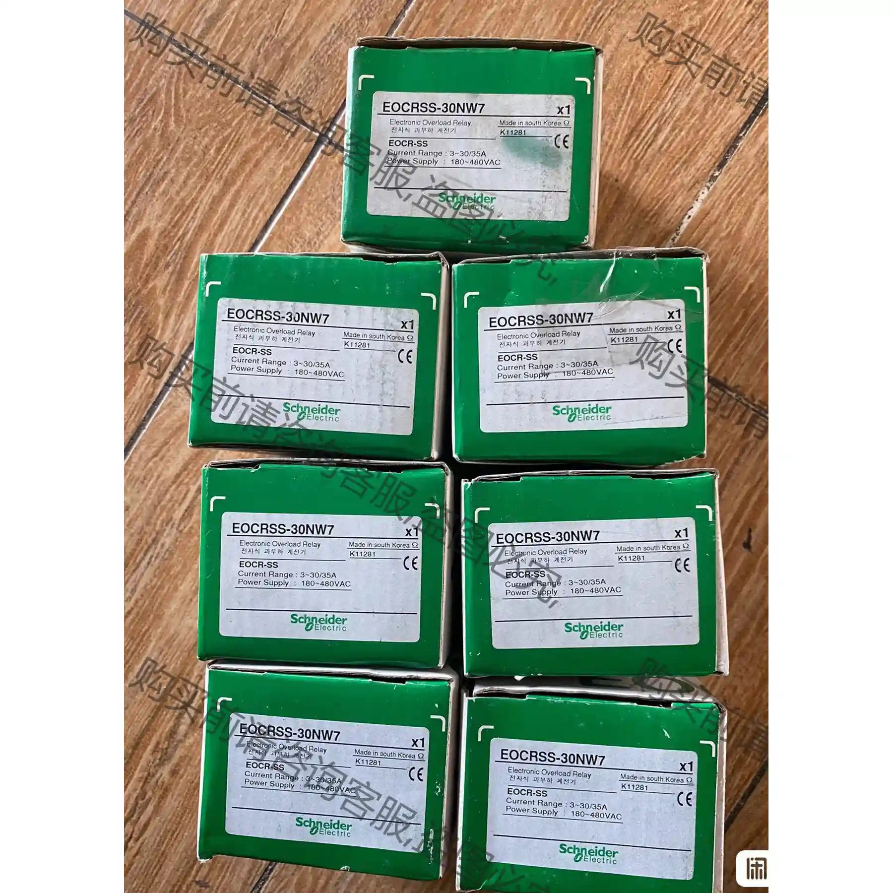 施耐de 电子式欠载保护器 欠电流继电器EOCRSS-30NW 议价再拍 拆