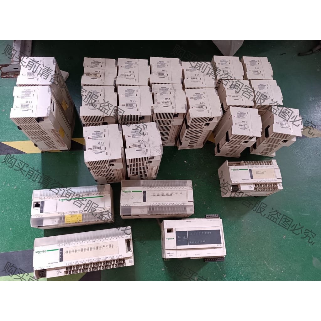 功能正常议价 施耐dePLC原装拆机 TM218LDAE40DRPHN（