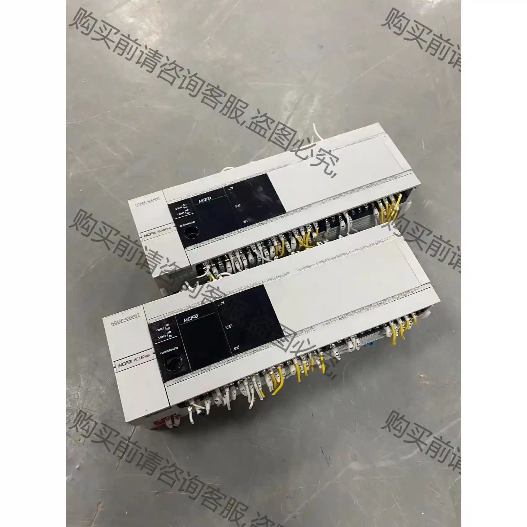 二手拆机禾川PLC 可编程控制器 HCA8P-40X40YT 议价再拍 拆机件