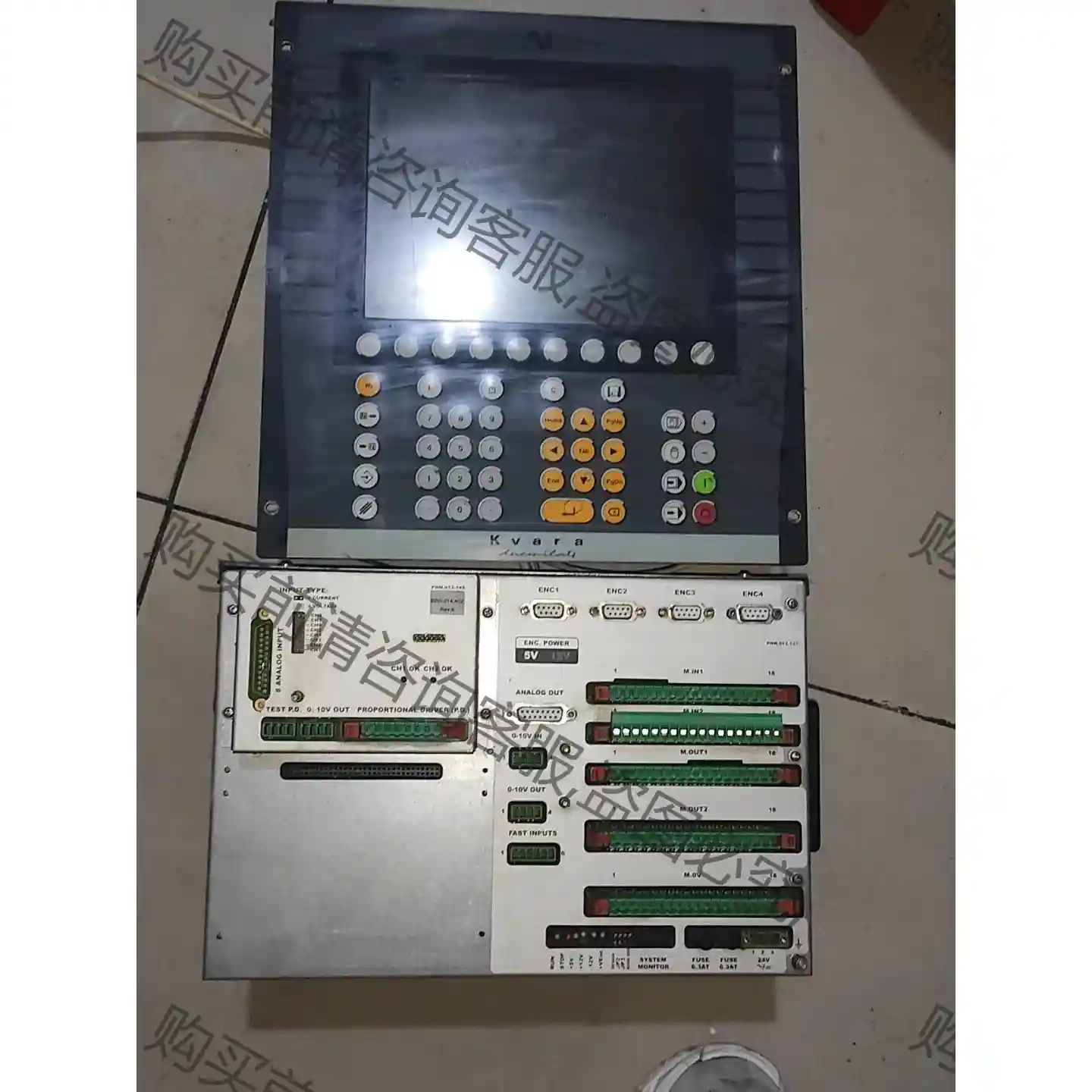 RACK K2004 4A 5VLD 64 I/0+V.P 议价再拍 拆机件
