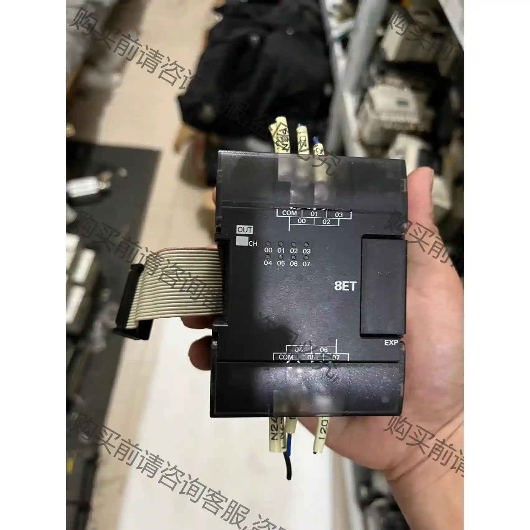 CP1W-8ET二手拆机欧姆long扩展模块实物图拍摄保证质量 议价再拍