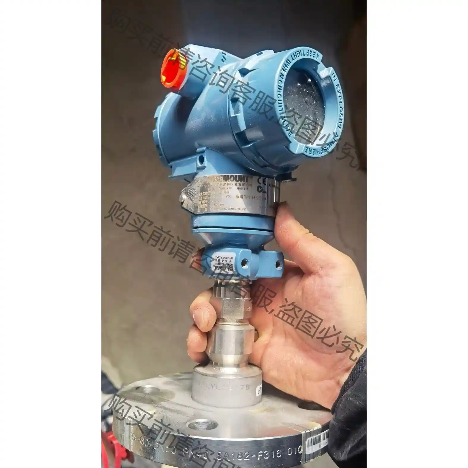 3051TG3A2B21AB4M5S1TK罗斯蒙特3051型 议价再拍 拆机件