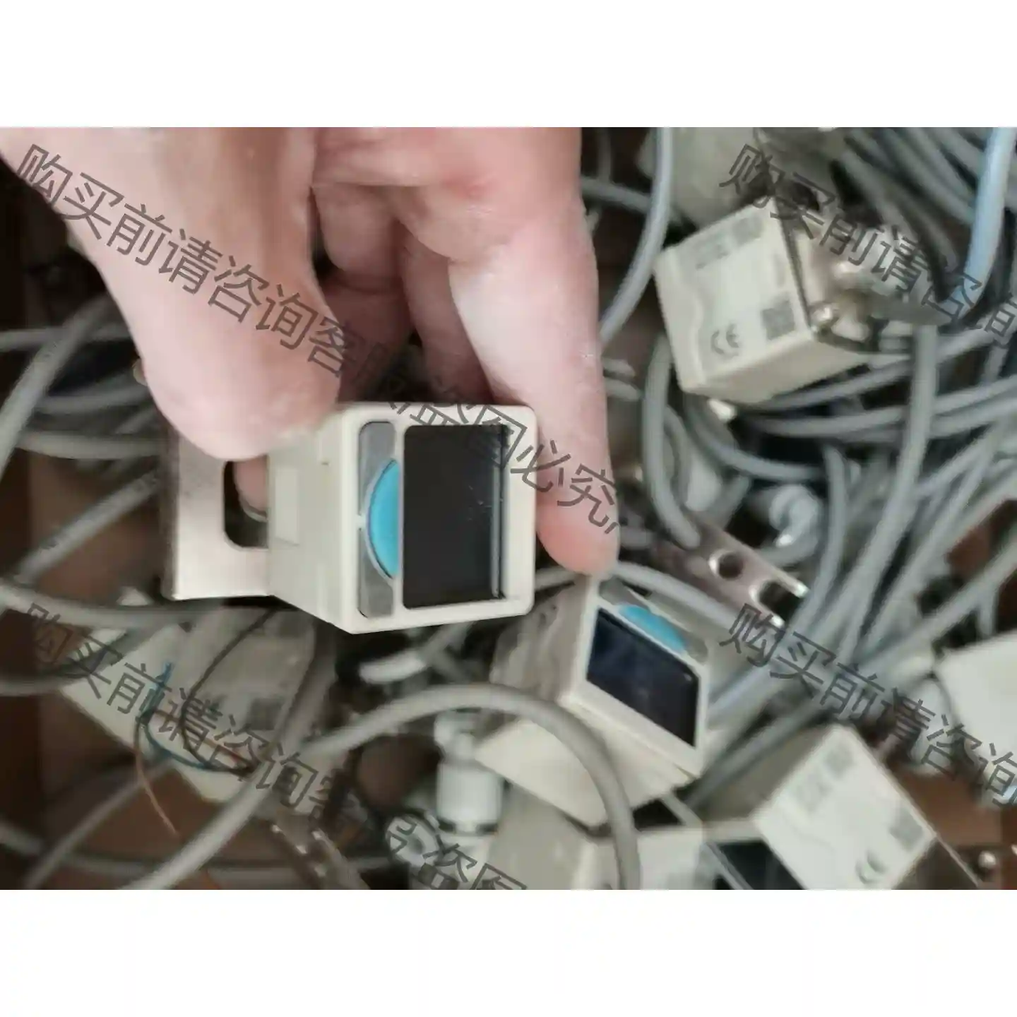 原装正品亚德客DPSN1气压数字显示压力表 功能正常 议价再拍 拆机