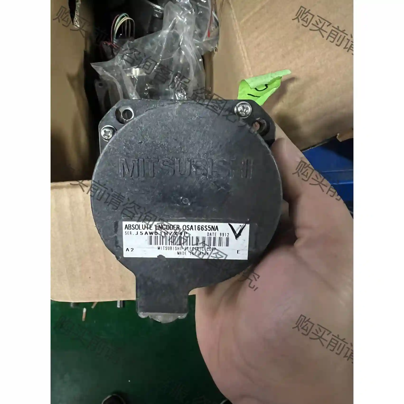 伺服高压编码器OSA166S5NA品质保证～议价 议价再拍 拆机件
