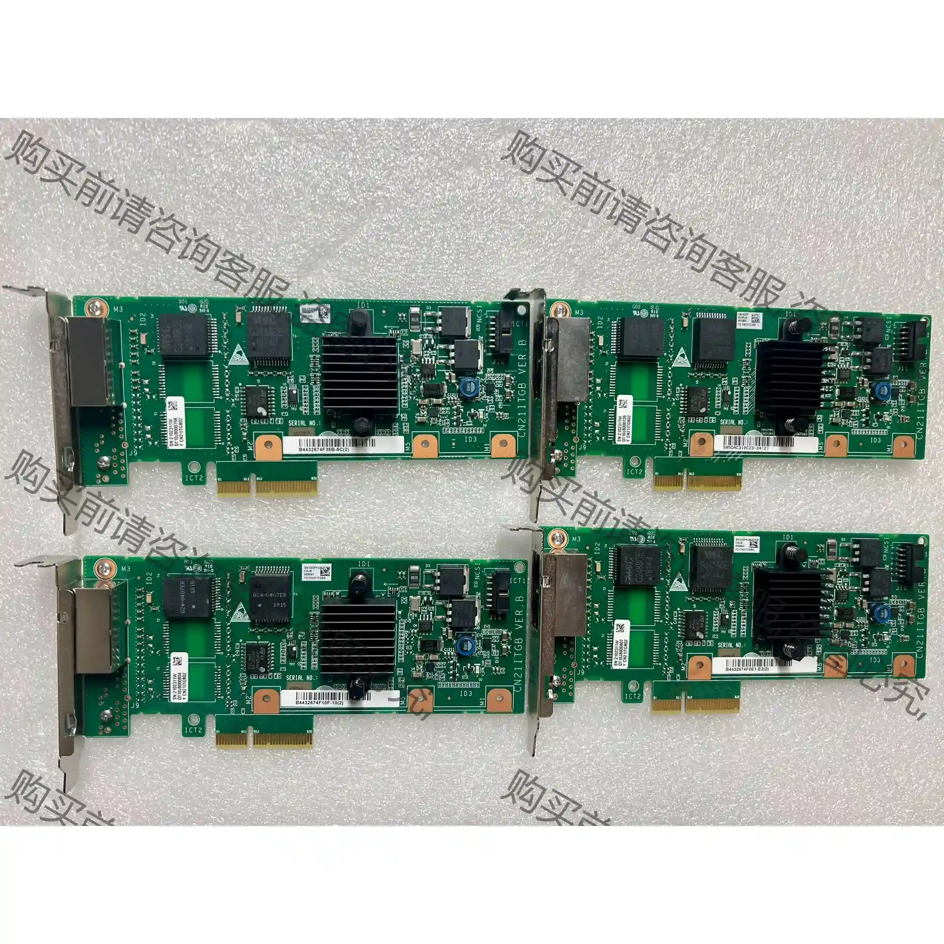 SILICOM PE210G2140E-T X540AT2 议价再拍 拆机件