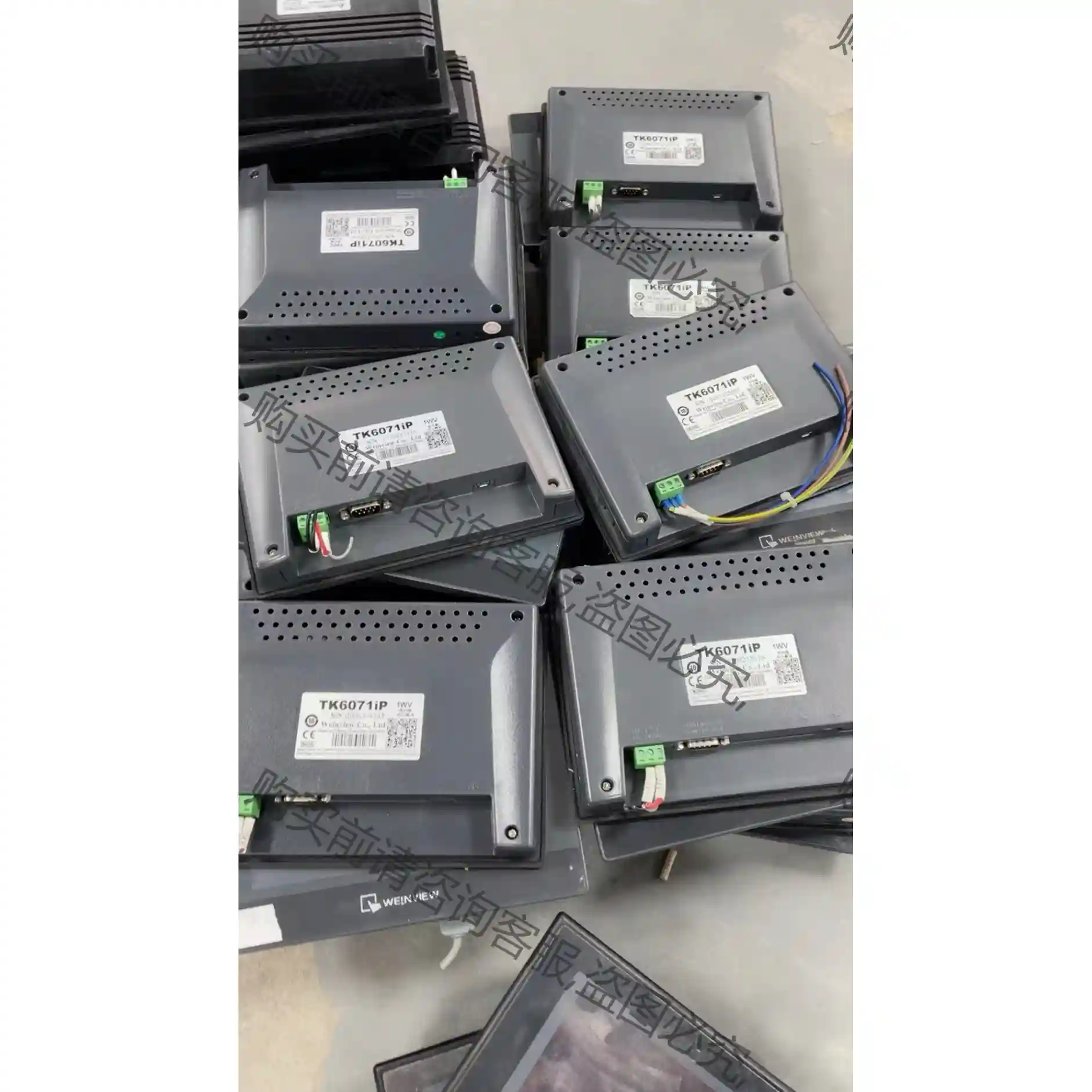 威纶7寸屏 TK6071IP 二手拆机件，成色漂亮，卡扣端 议价再拍 拆
