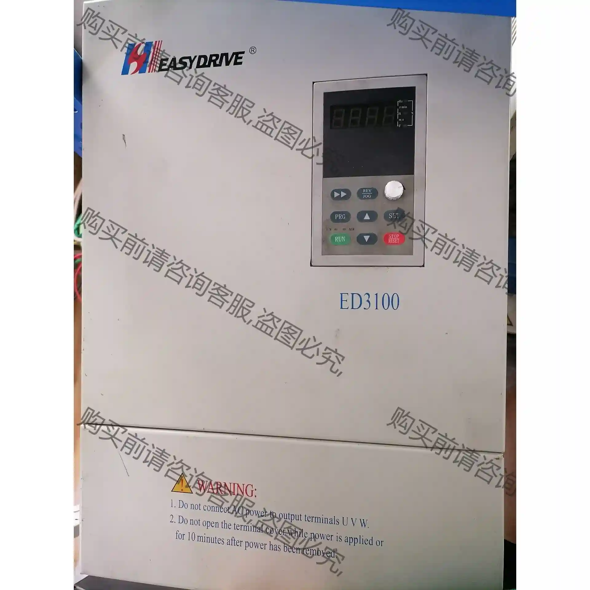 易驱变频器ED3100-4T0220M/4T0300EP易驱 议价再拍 拆机件