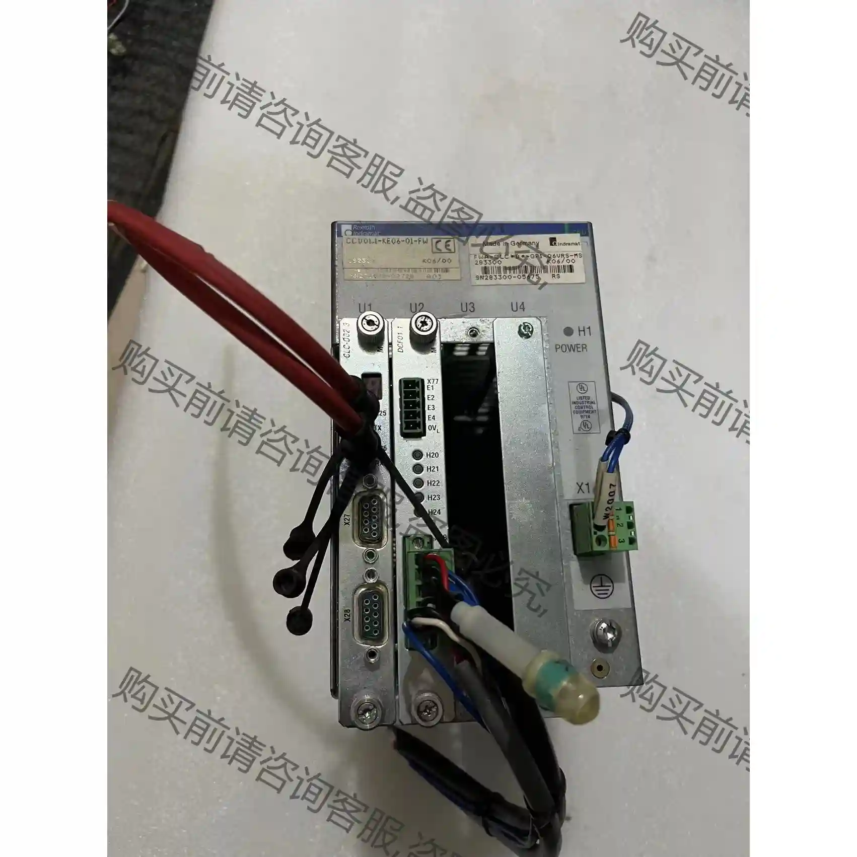 CCD01.1-KE06-01-FW二手拆机力士乐控制器，? 议价再拍 拆机件