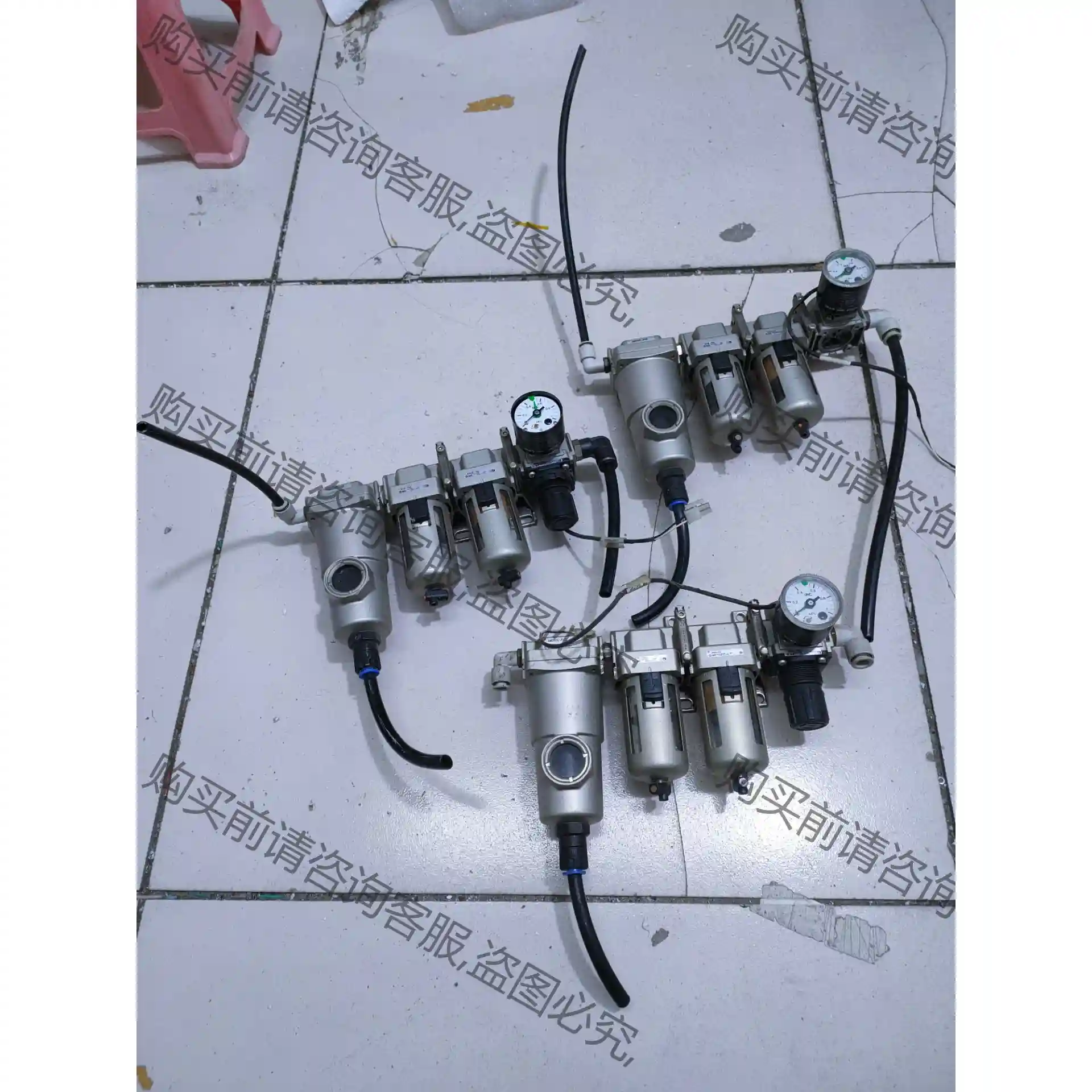 smc电磁阀AMG150C-F02D AF30-F02 有需 议价再拍 拆机件