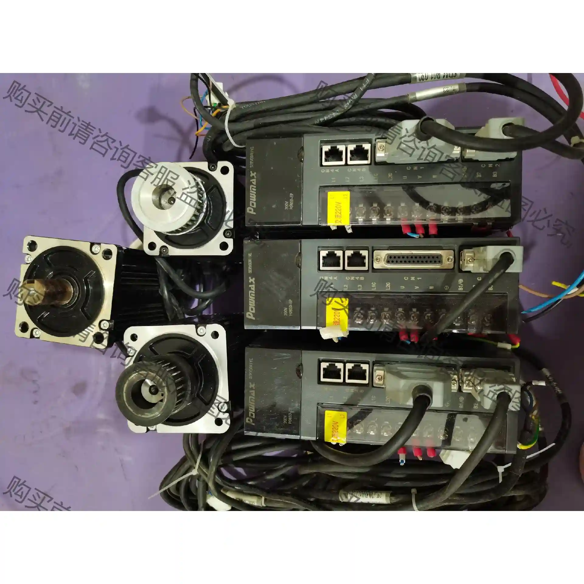 国迈伺服电机套 伺服 P0WSD-EP-20ASB 议价再拍 拆机件