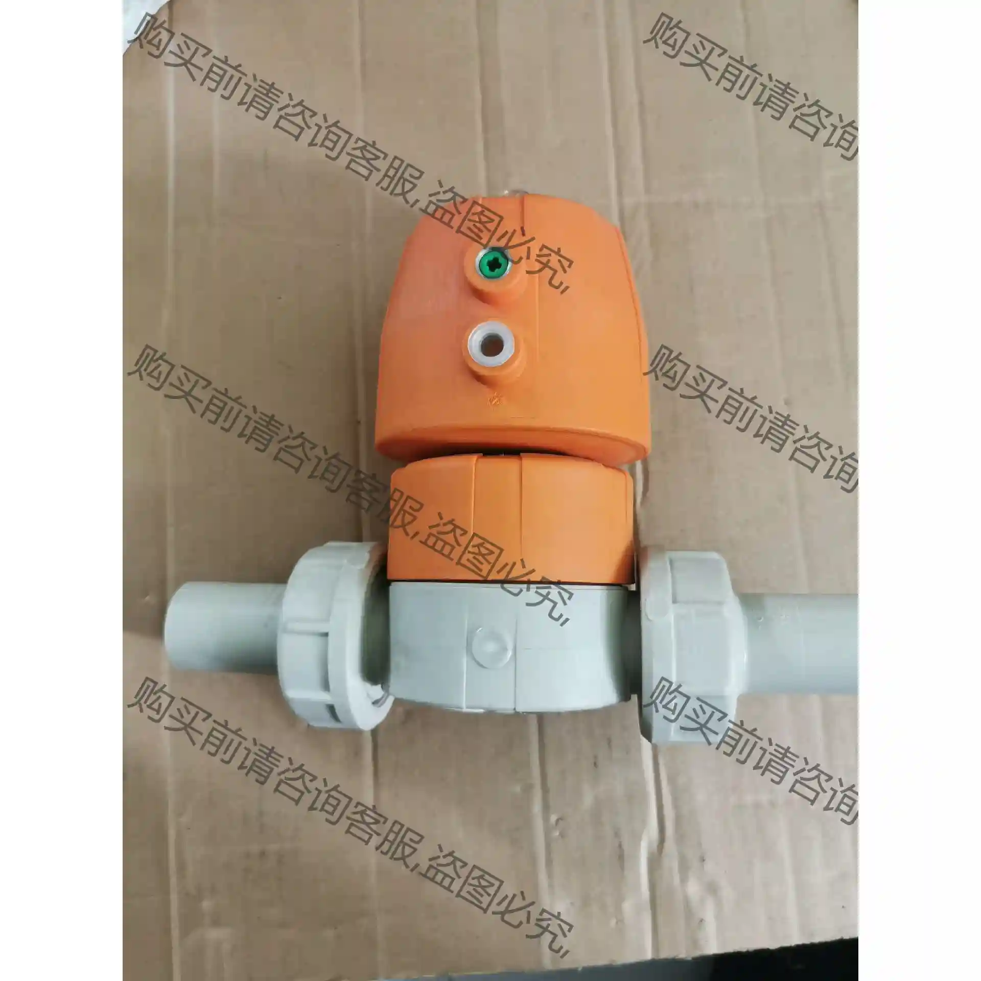 全新GF球阀d32DN25气动隔膜阀PP-H隔膜阀，实物拍摄 议价再拍 拆