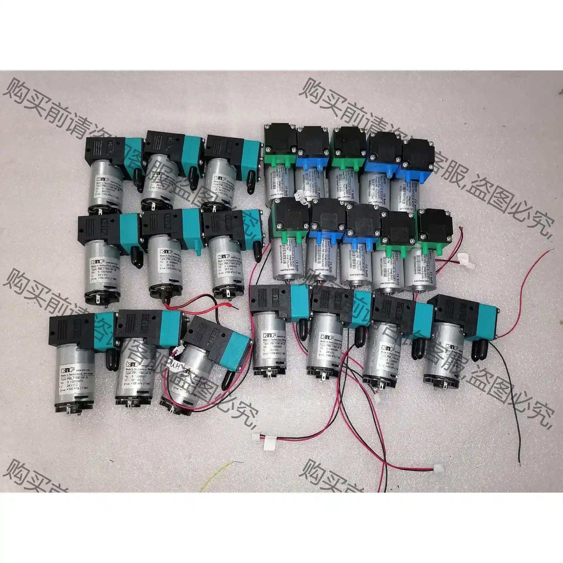 二手拆机件keyto 微型直流隔膜泵.气泵.水泵.液体泵71 议价再拍