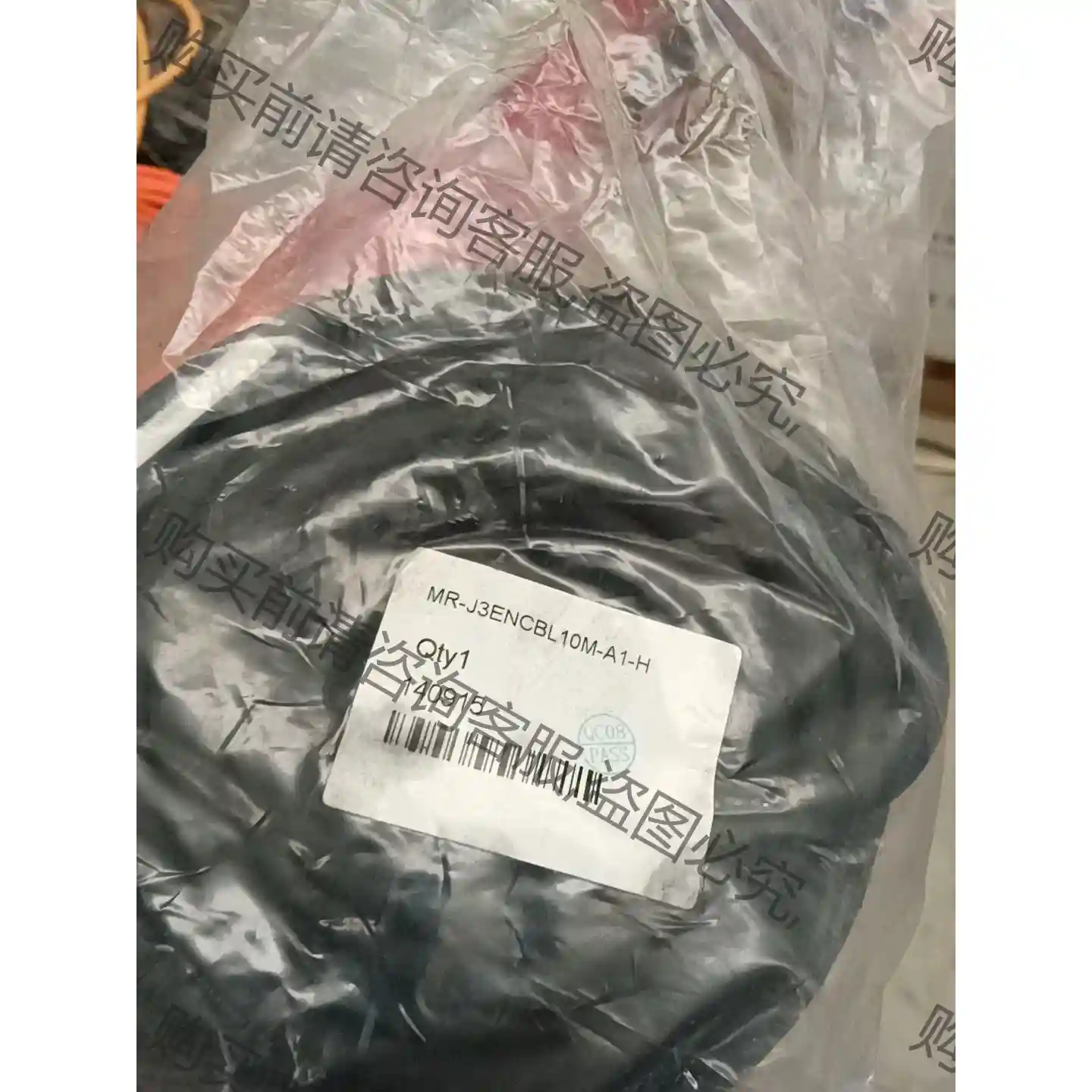 伺服编码器线 MR-J3ENCBL10M-A2-L全新原装正 议价再拍 拆机件