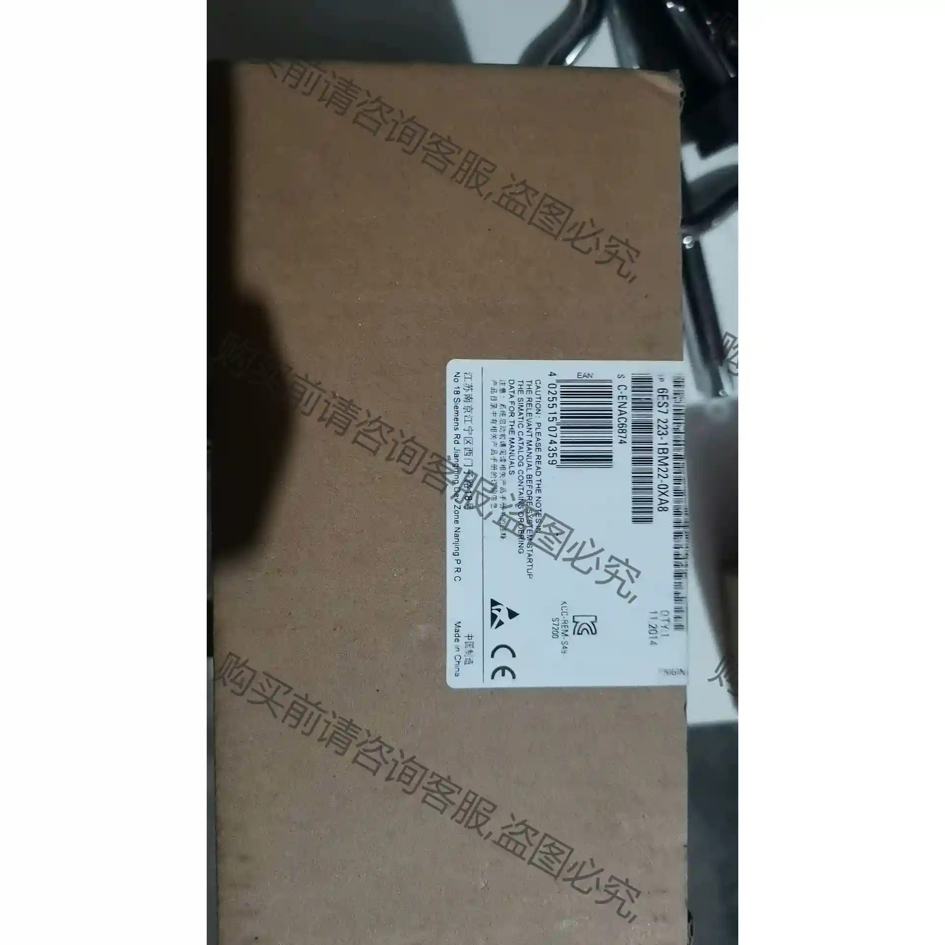 西门zi 6ES7 223-1BM22-0XA8 议价再拍 拆机件