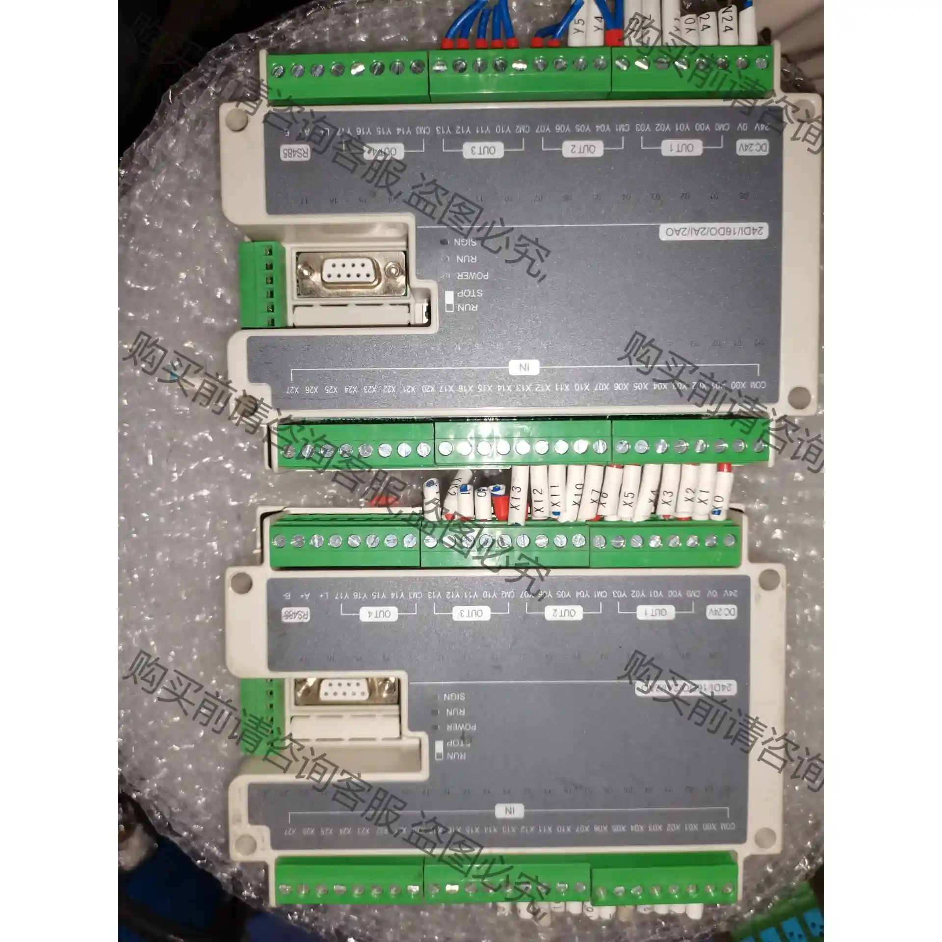 FX3U - 40MT-6P 6轴同步180K脉冲输 议价再拍 拆机件