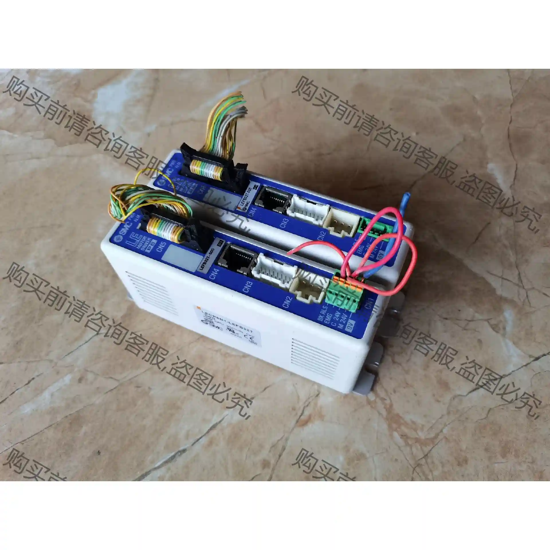 拆机SM电动滑台缸控制器LECP6N1-LEFB32T-5 议价再拍 拆机件