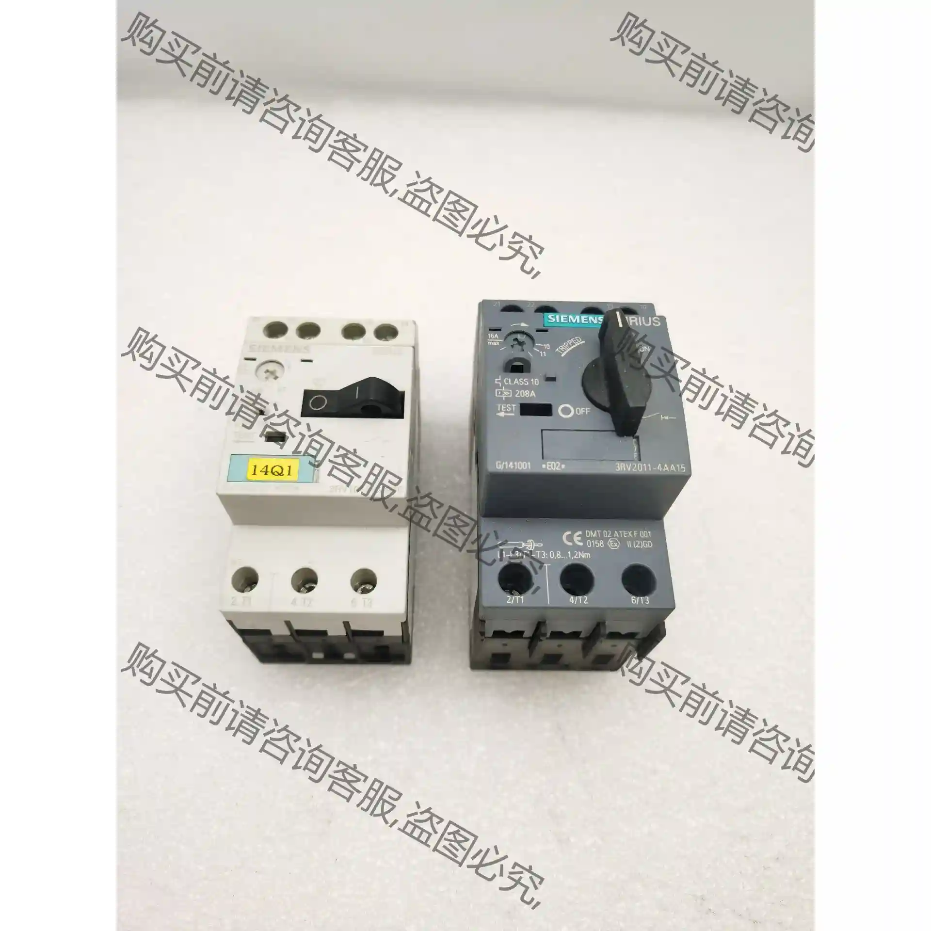 3RV1011-0JA10/0.7-1A 3RV2011-4 议价再拍 拆机件