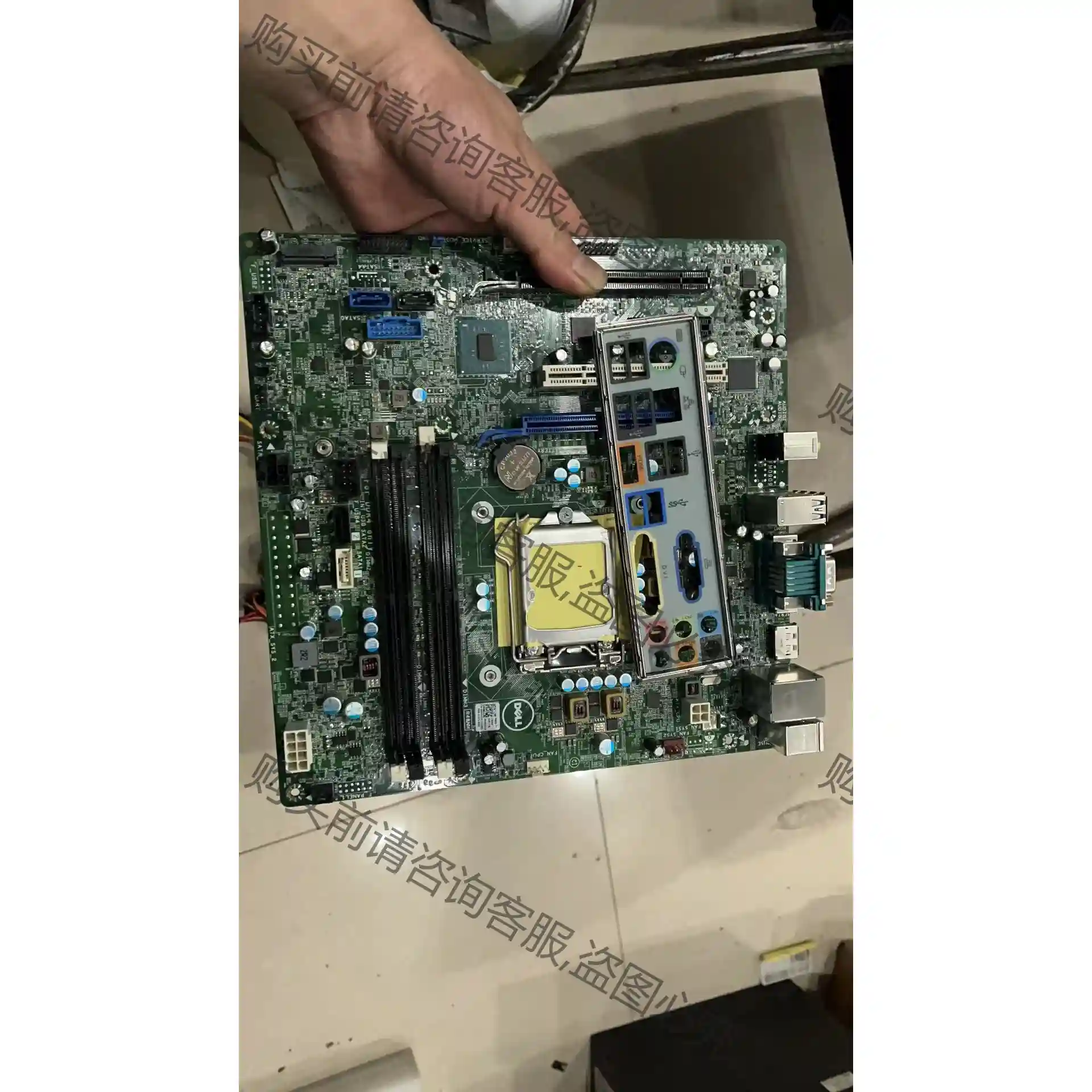 dell t3620主板 09wh54 原装拆机主板，要的来 议价再拍 拆机件