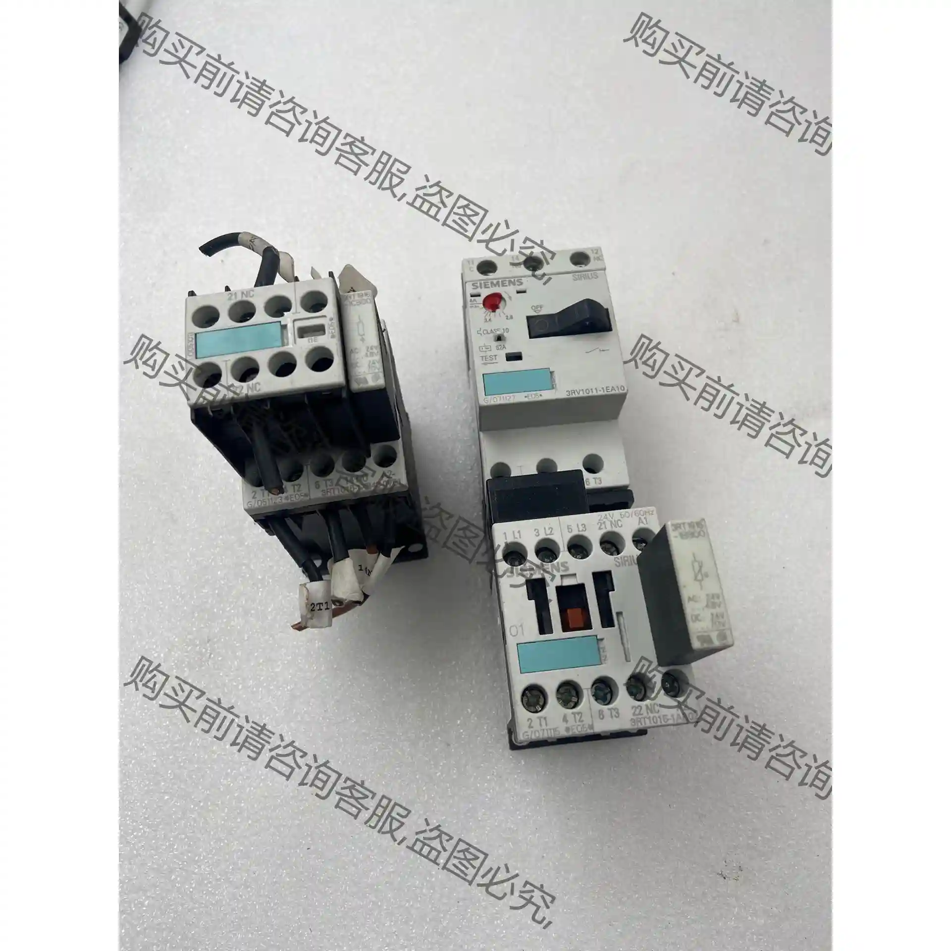 西门zi3RT1015-1AB02;3RT1016-1XB43 议价再拍 拆机件