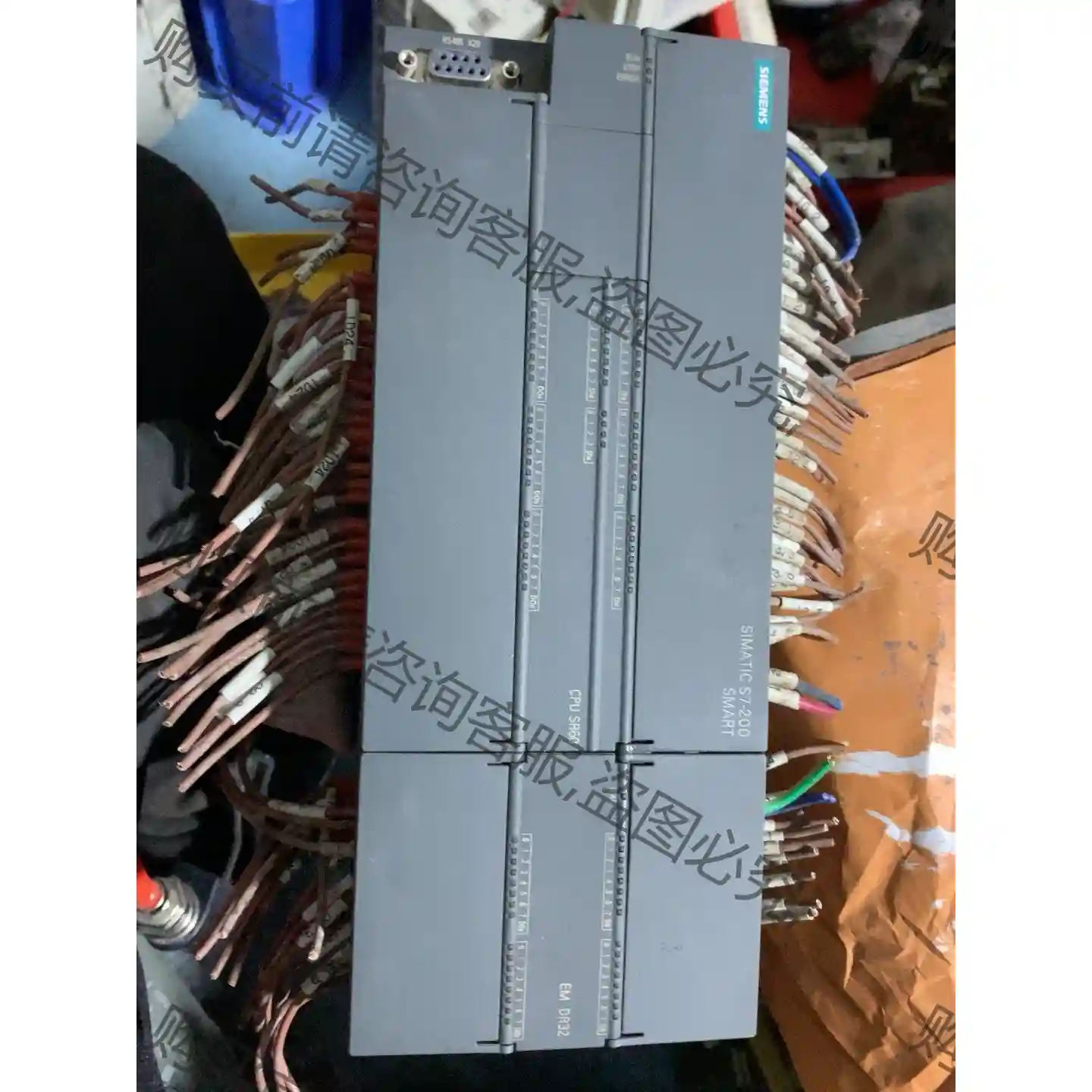 西门ziS7-200SMART CPU SR60 扩展 EM 议价再拍 拆机件