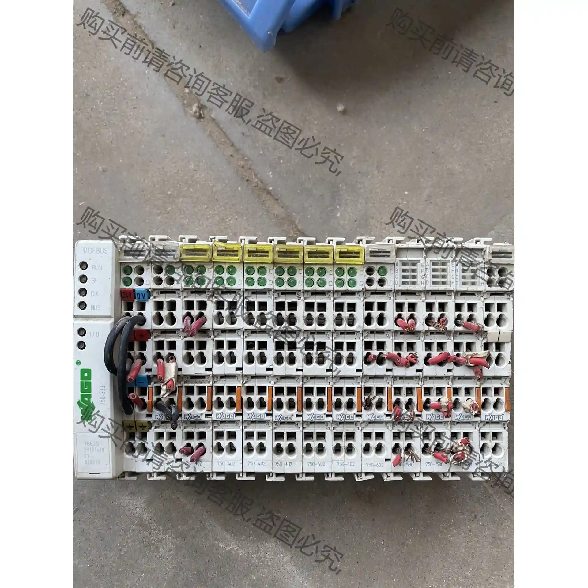 万可750-333plc模块 议价再拍 拆机件