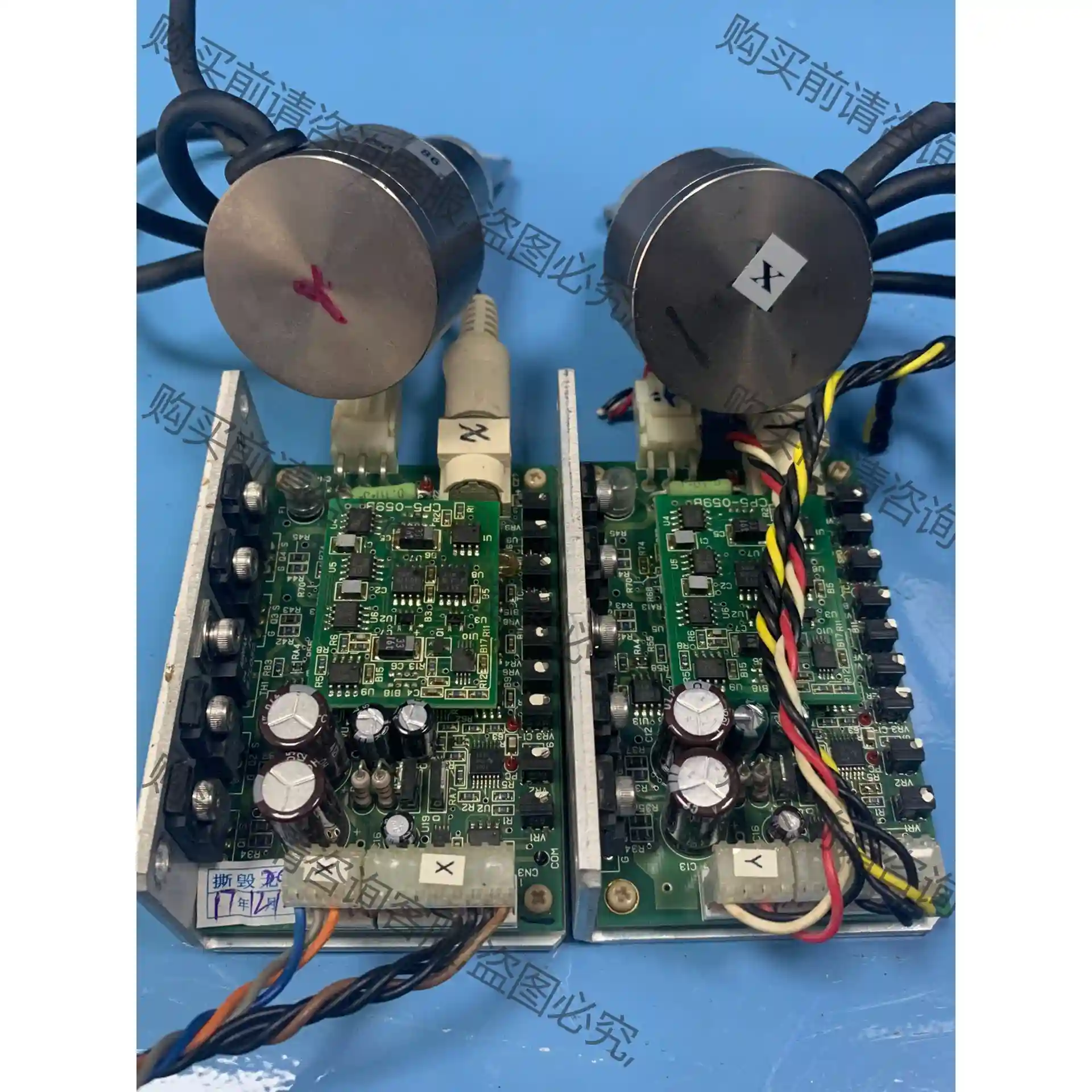CHIBA千叶激光振镜SCD-W15-1120-AB，功能正 议价再拍 拆机件