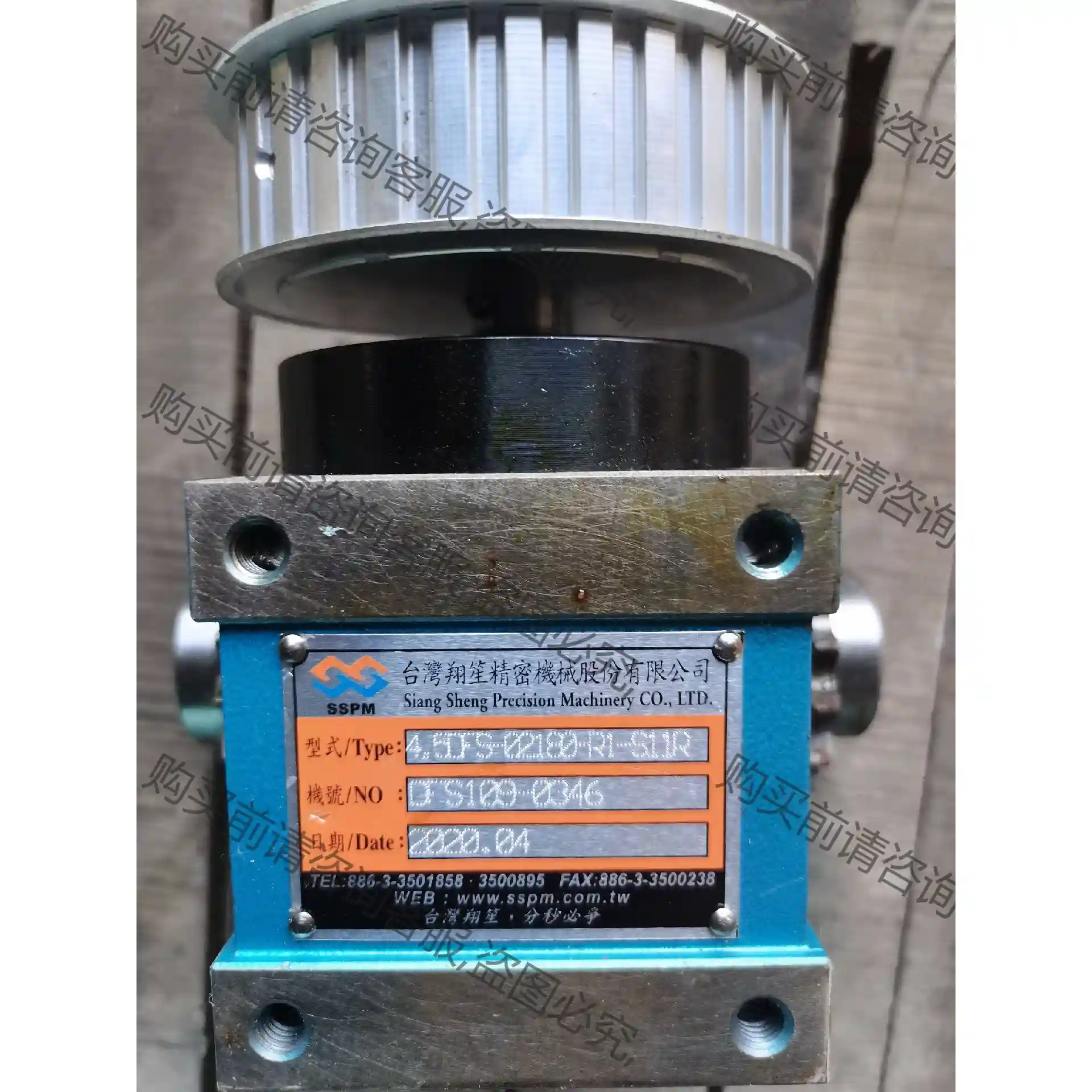 台湾翔笙精密凸轮分割器45DfS-02-180 议价再拍 拆机件