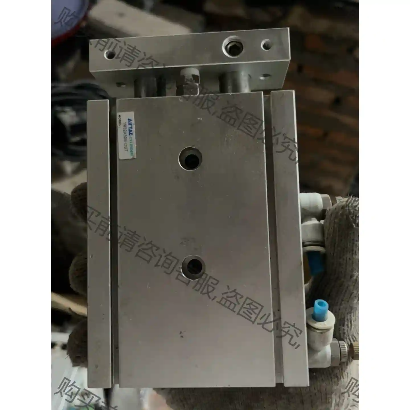 原装亚德客双轴双杆气缸TR32X50S-DST 议价再拍 拆机件