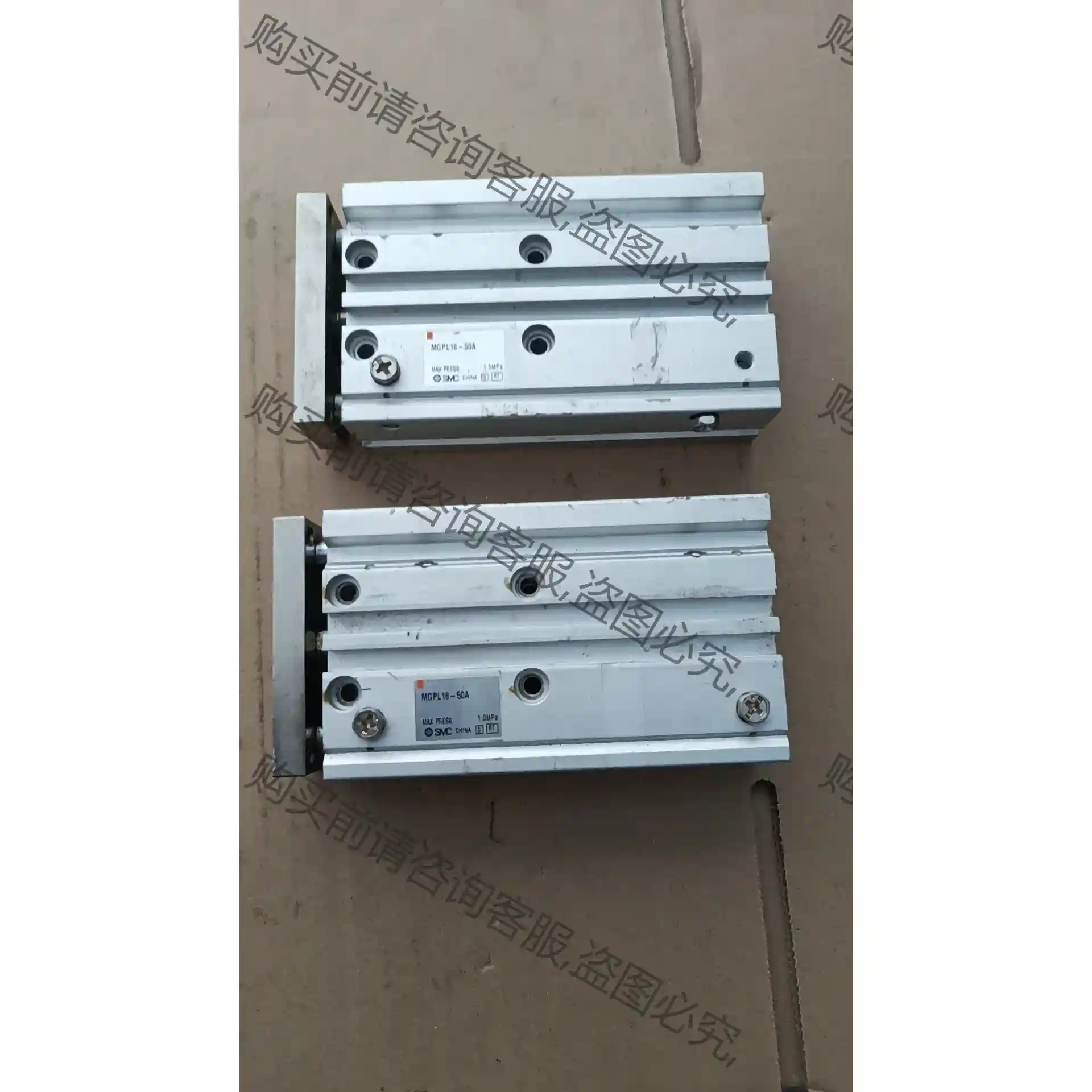 SM MGPL16-50A 拆机闲置气缸 一个80 议价再拍 拆机件