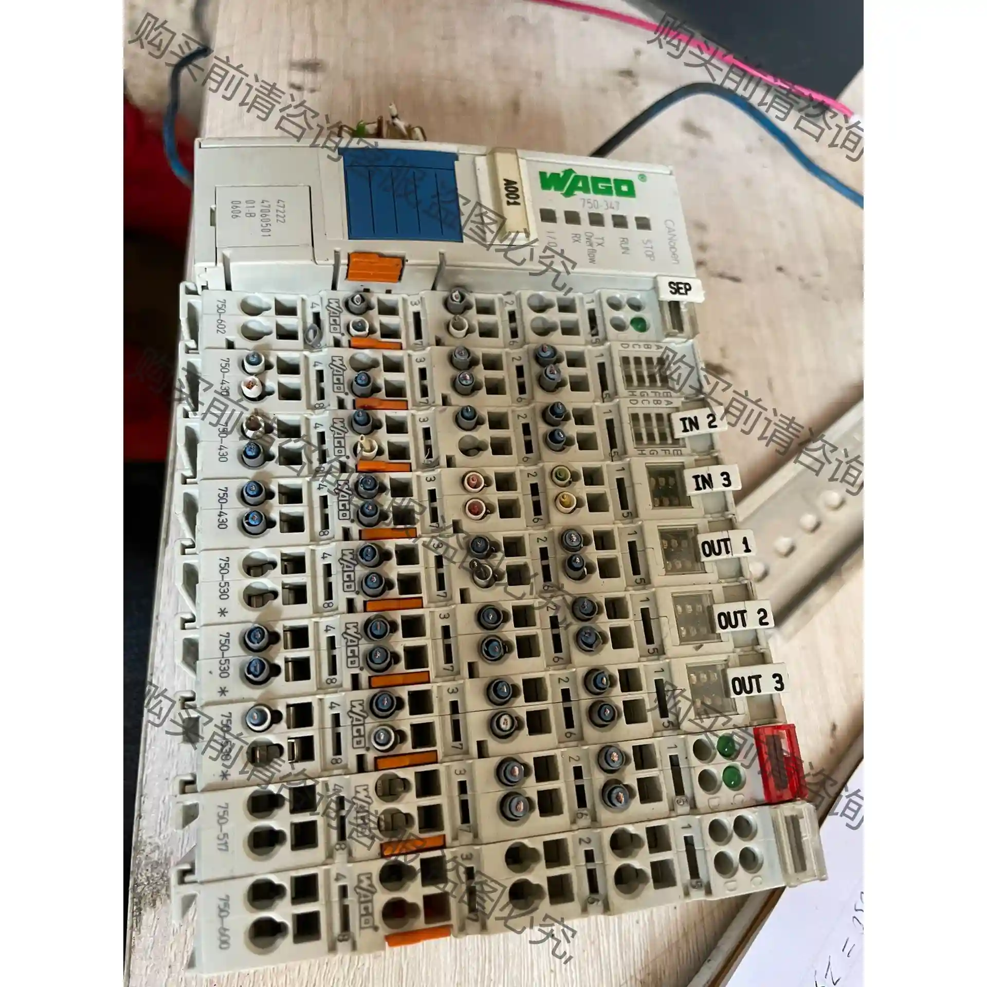 万可模块，750-347 750-602 750-43 议价再拍 拆机件