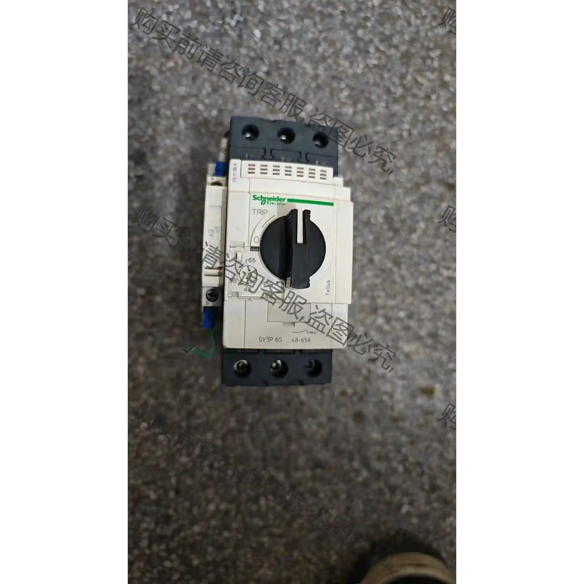原装正品拆机 施耐de GV3P 65 65A施耐de电机保护器 议价再拍 拆
