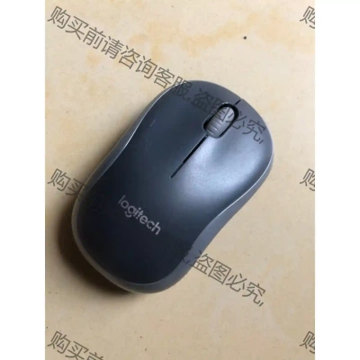 罗技 M185 无线鼠标 保好 带配接收器 议价再拍 拆机件