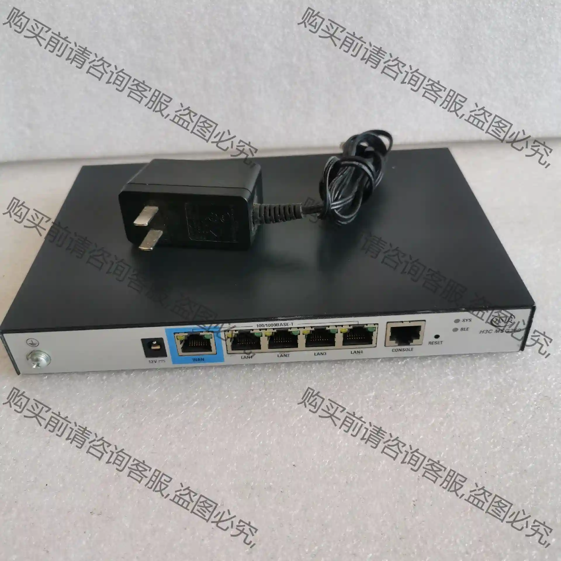 H3C MSG360-4 无线AC控制器管理,功能正常使 议价再拍 拆机件