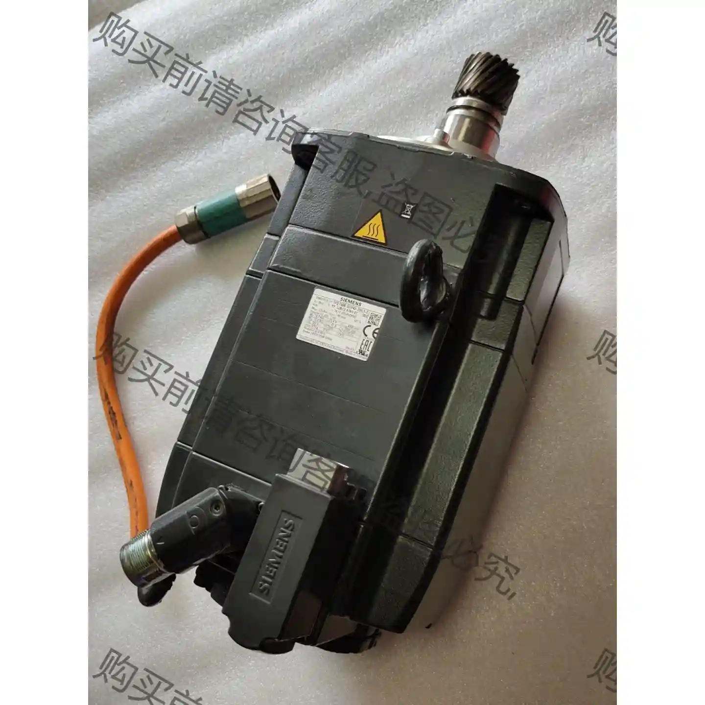 西门zi伺服电机，1FG1508－5UF43－2HL1－Z。宝 议价再拍 拆机件