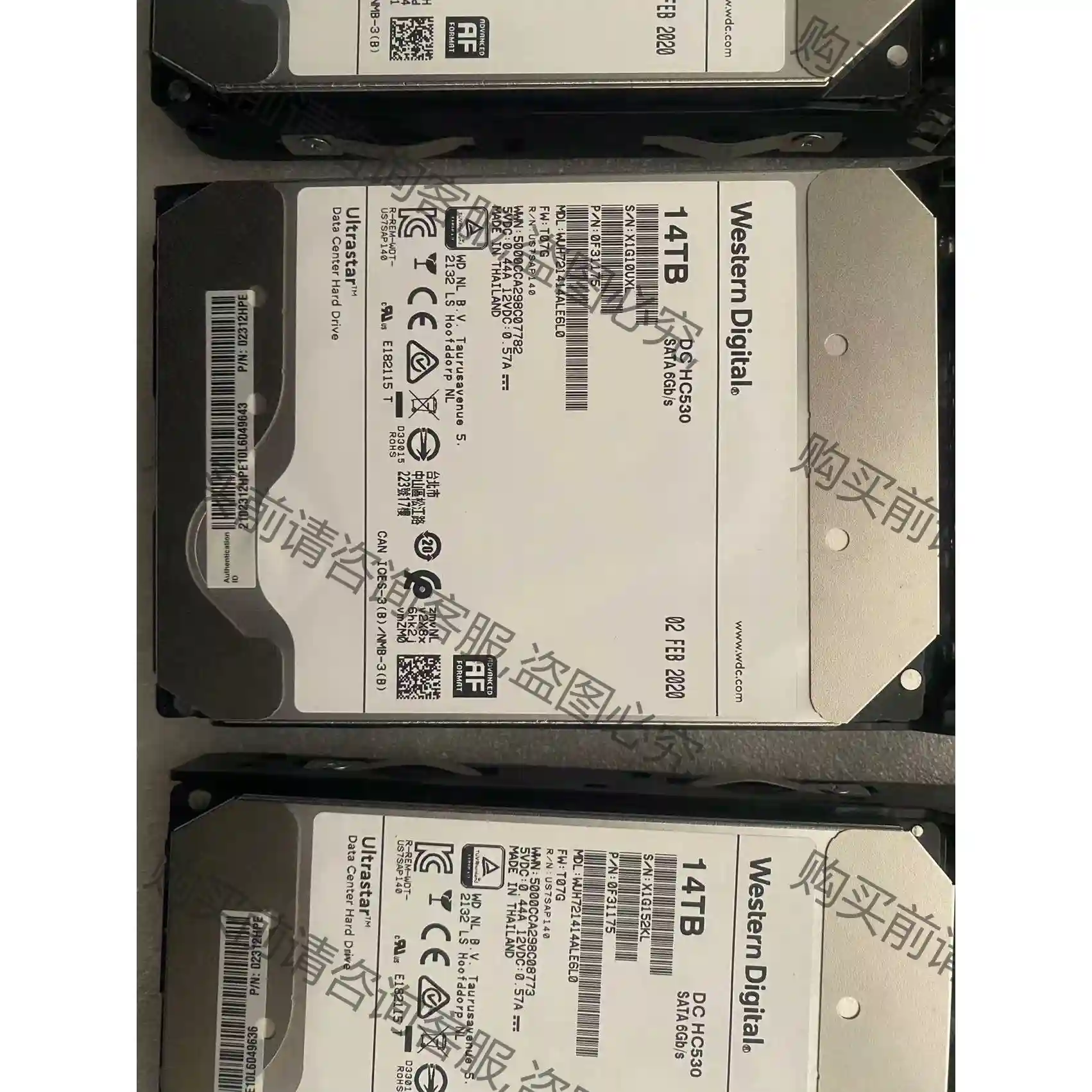 西数WUH721414ALE6L0 14T 成色新 可单 议价再拍 拆机件