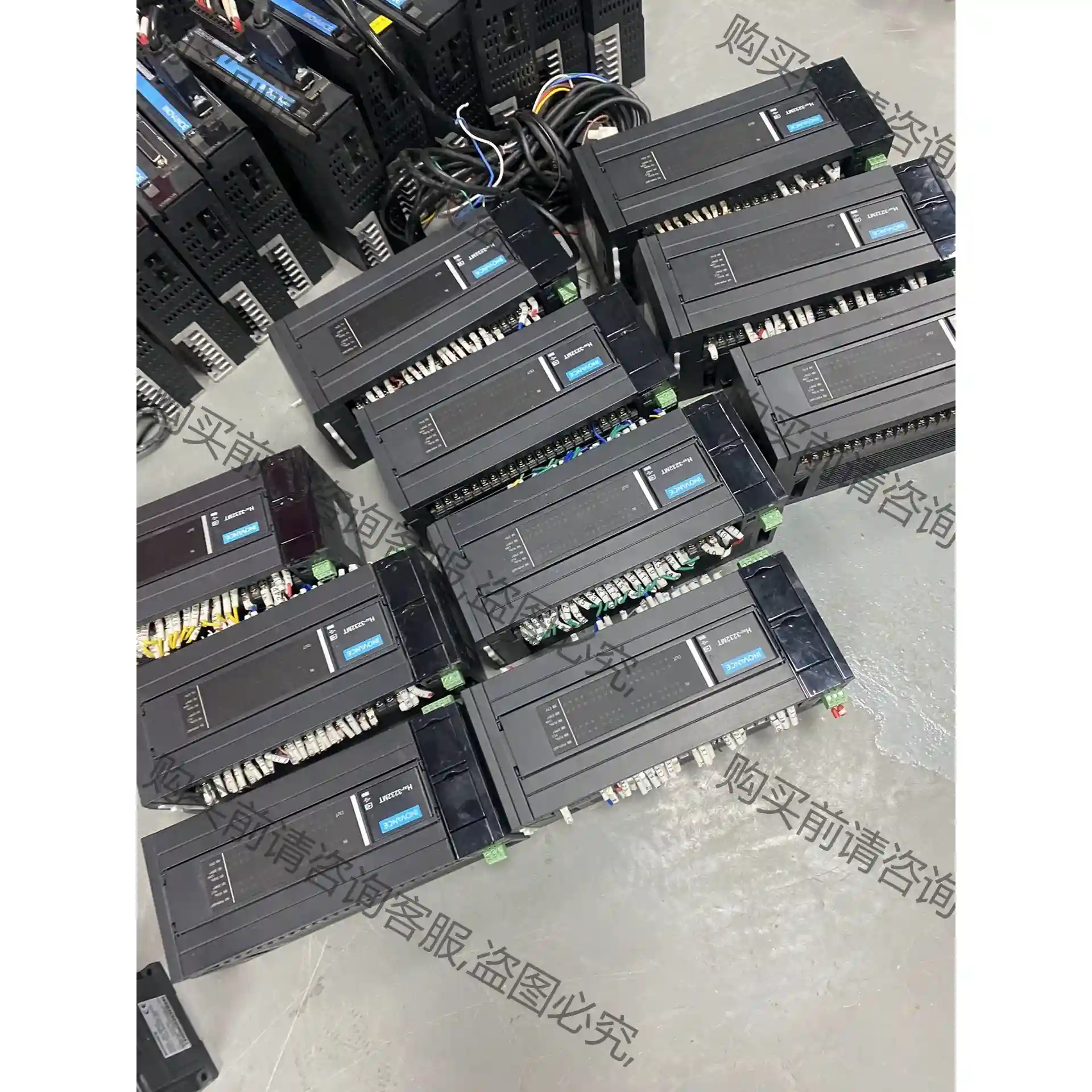 二手拆机汇川plc可编程控制器 H3U-3232MT/H3U 议价再拍 拆机件