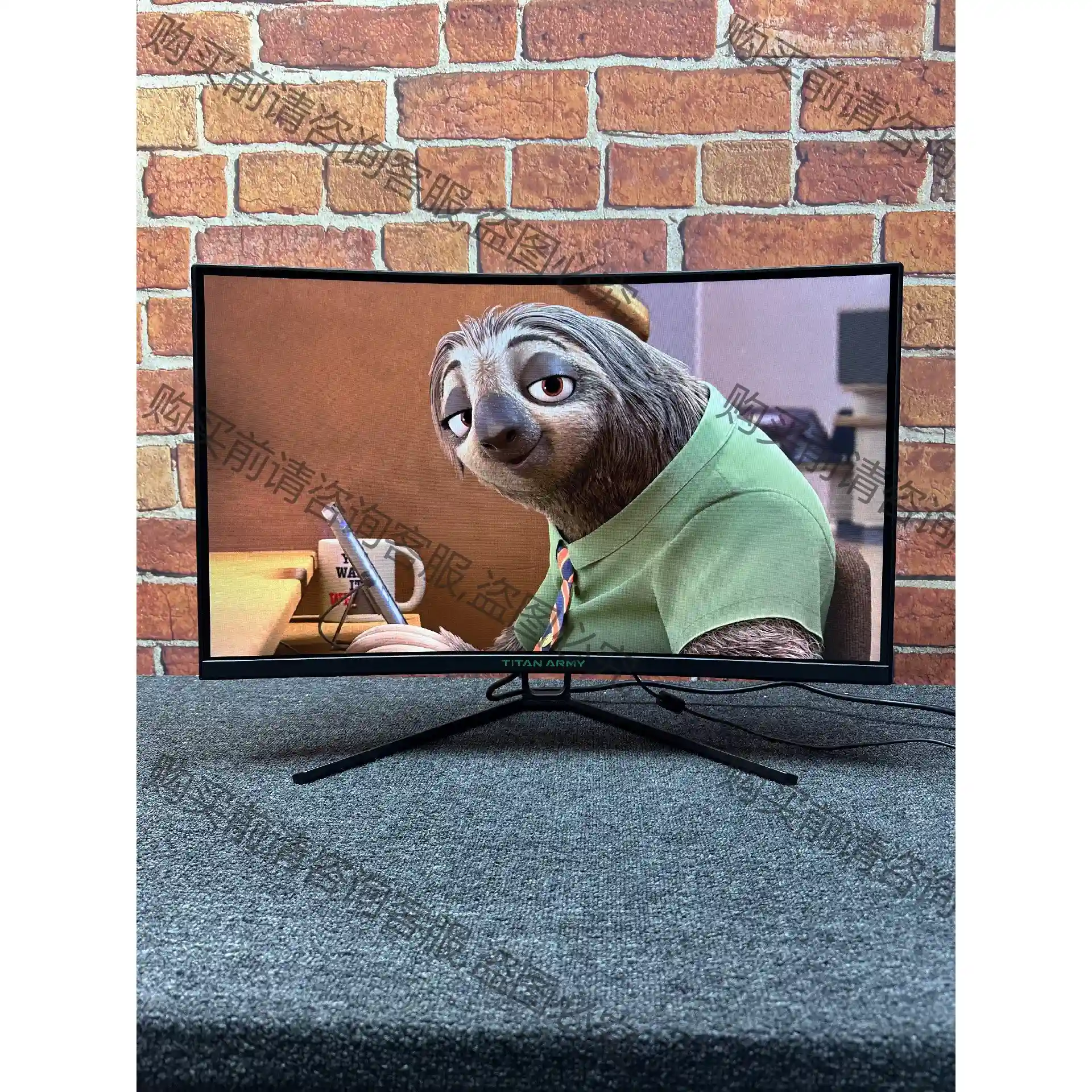 泰坦军团N27SH2 27英寸 240Hz高刷1500R 广 议价再拍 拆机件