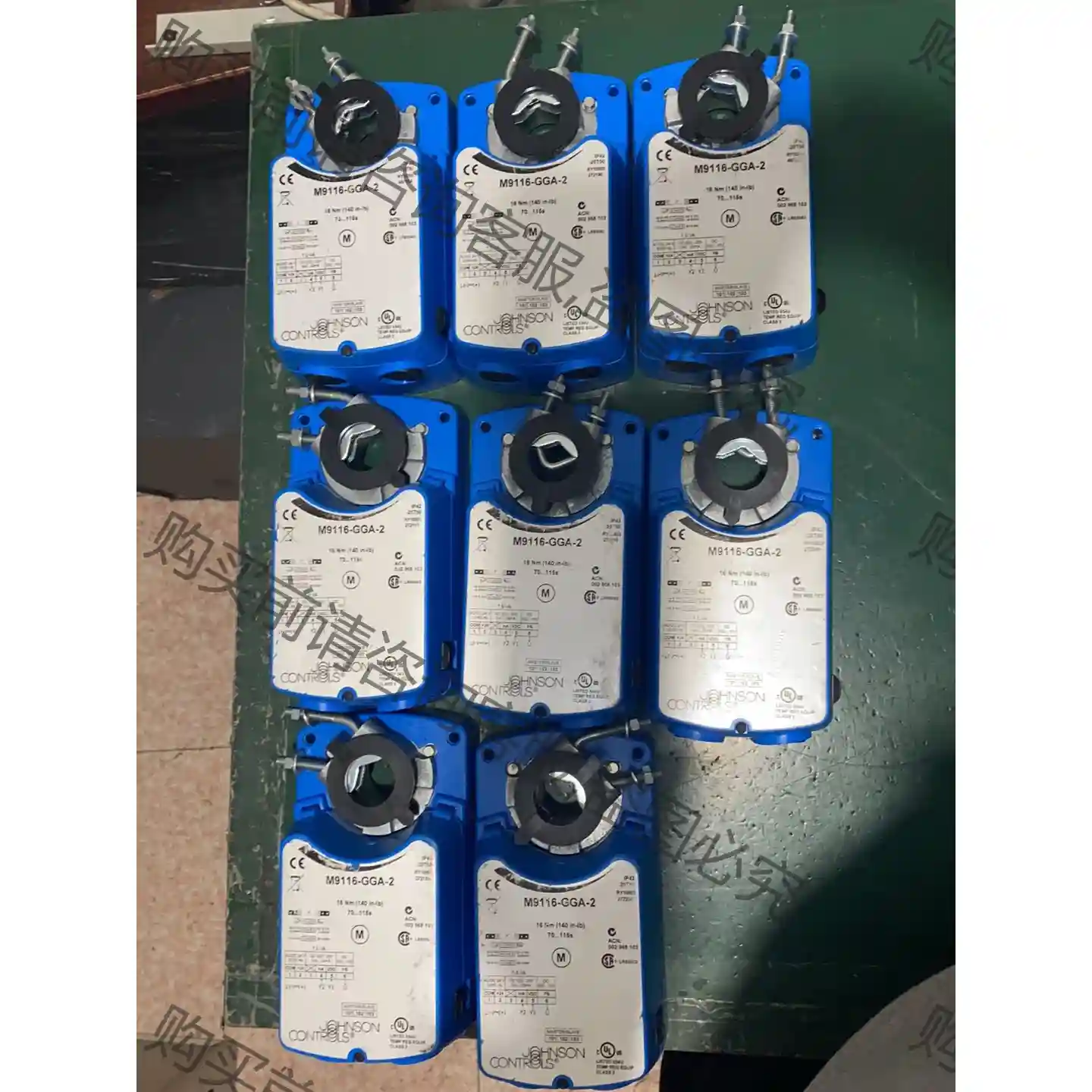 江森执行器风阀水阀驱动器 M9116-GGA-2 16NM 议价再拍 拆机件