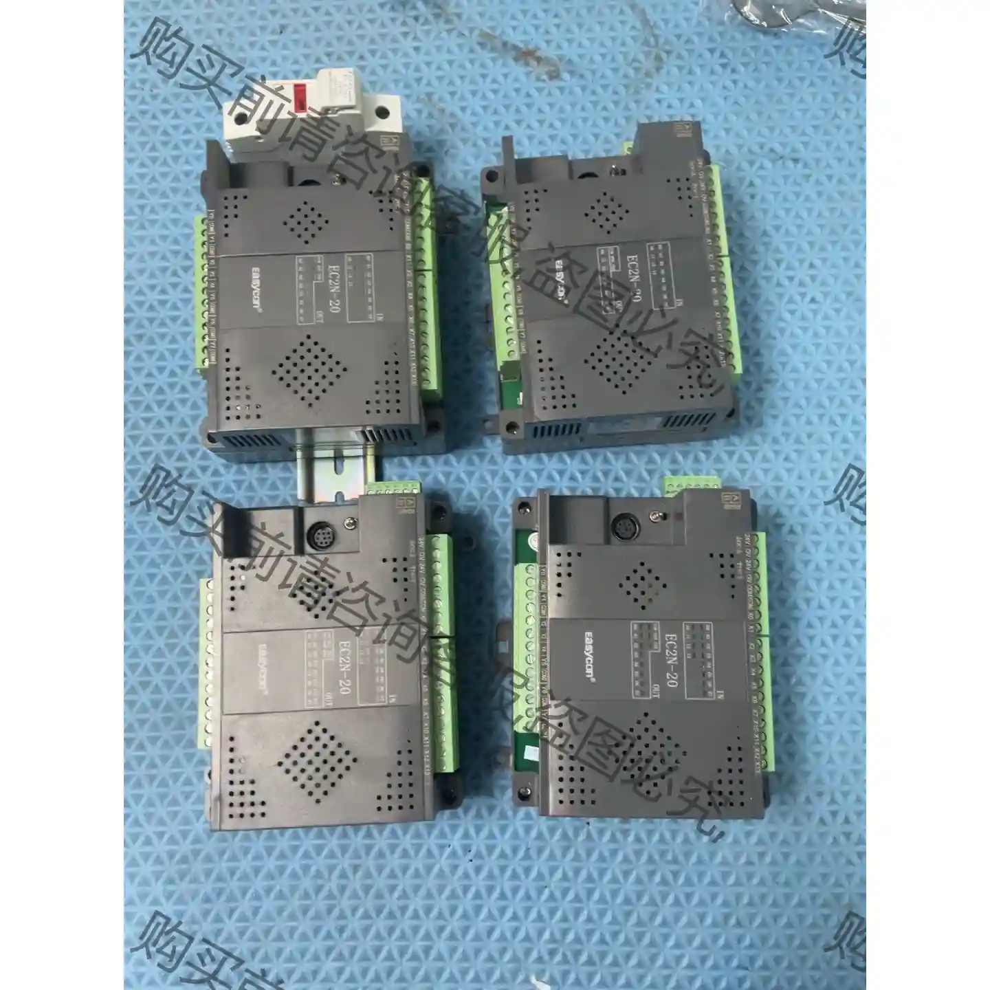 易控王plcEC2N-20MT共8个，功能包好的，刚拆机的， 议价再拍 拆