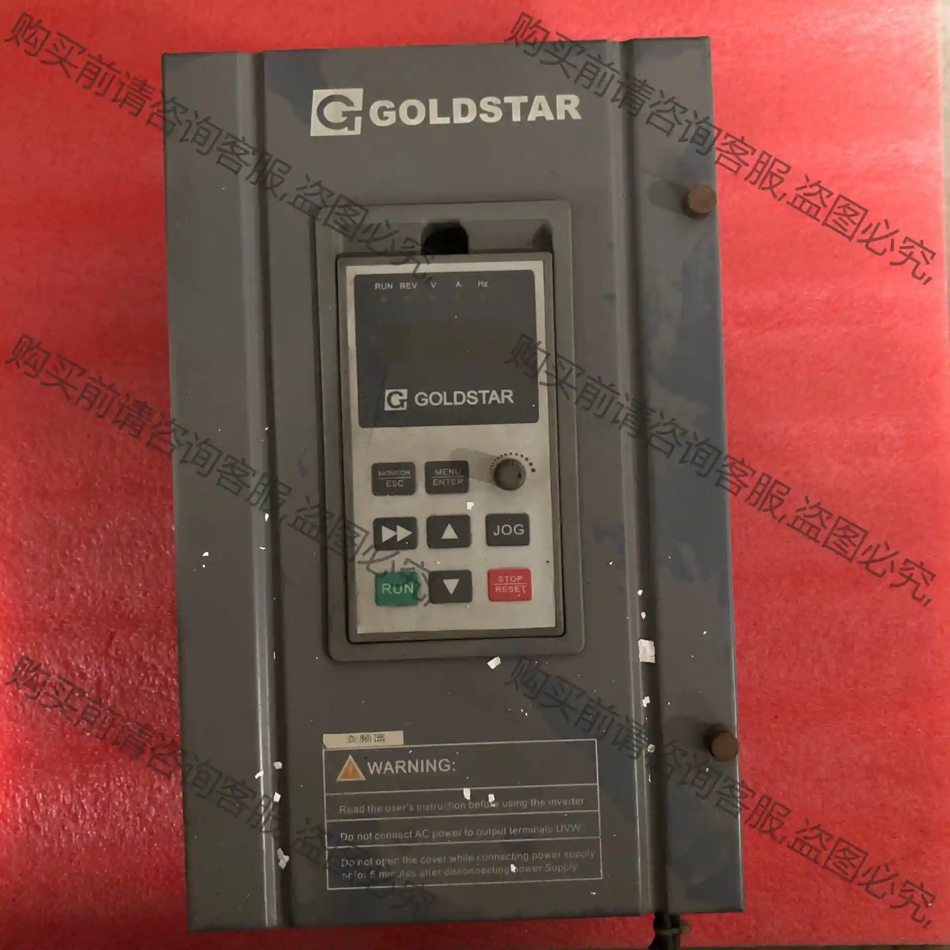 GOLDSTAR 高任达变频器 5.5KW GS200L-0 议价再拍 拆机件