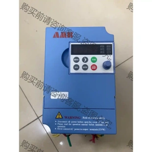 安邦信0.75千瓦變頻器 二手 0R7G 議價(jià)再拍 拆機(jī)件 AMB100